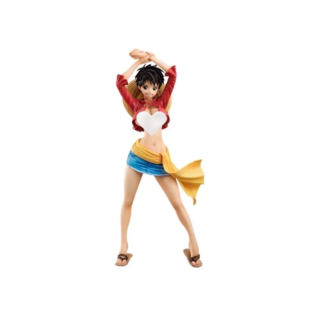 MegaHouse Monkey D. Luffy Excellente Model One Piece Femelle Scale Figures 21cm