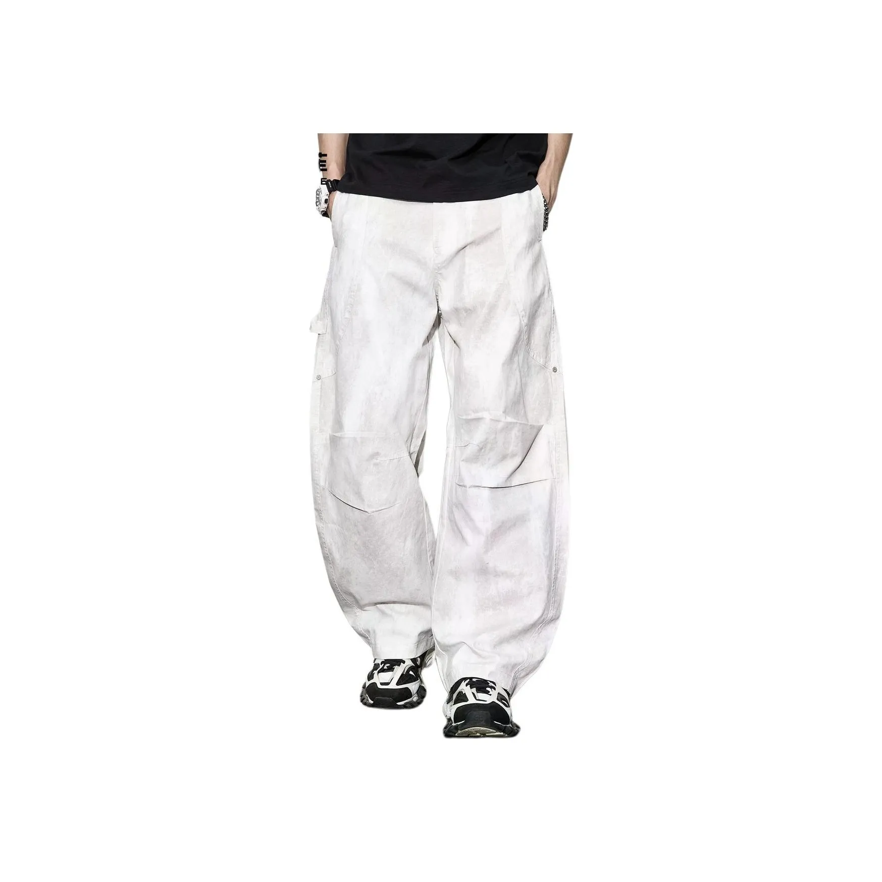 TONGXIANSEN Белый Мужской Повседневные Штаны