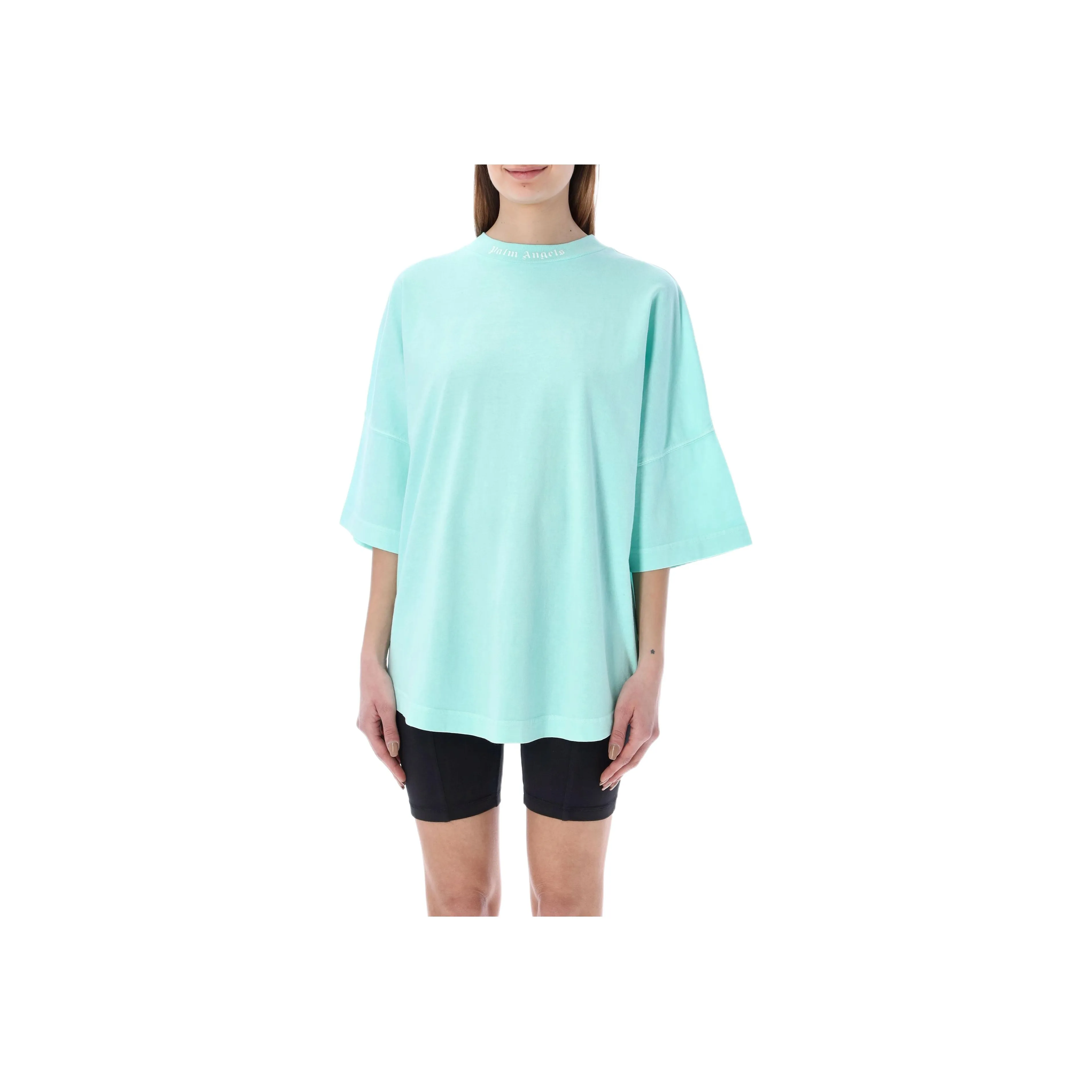 PALM ANGELS T Shirts Women's Neon Green