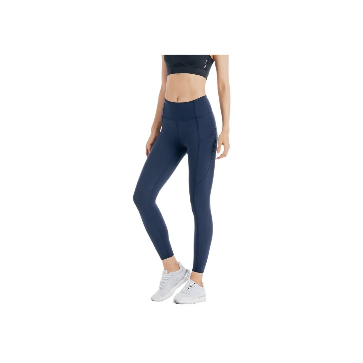DECATHLON Athletic Trousers Women's Dark Navy Blue