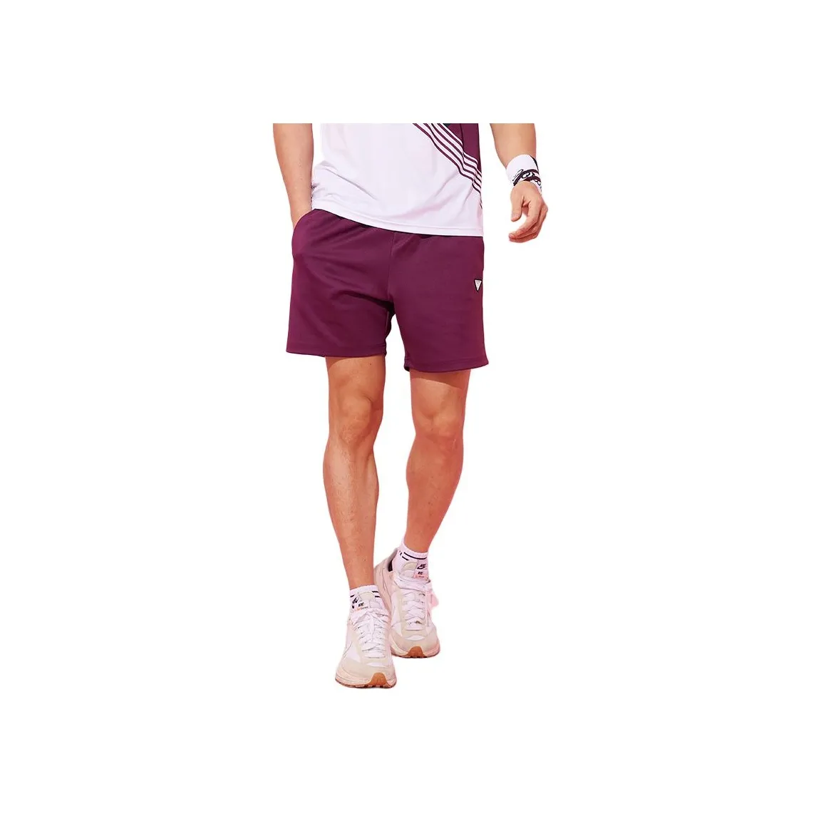 CORALIAN Sports Shorts Men's Purple