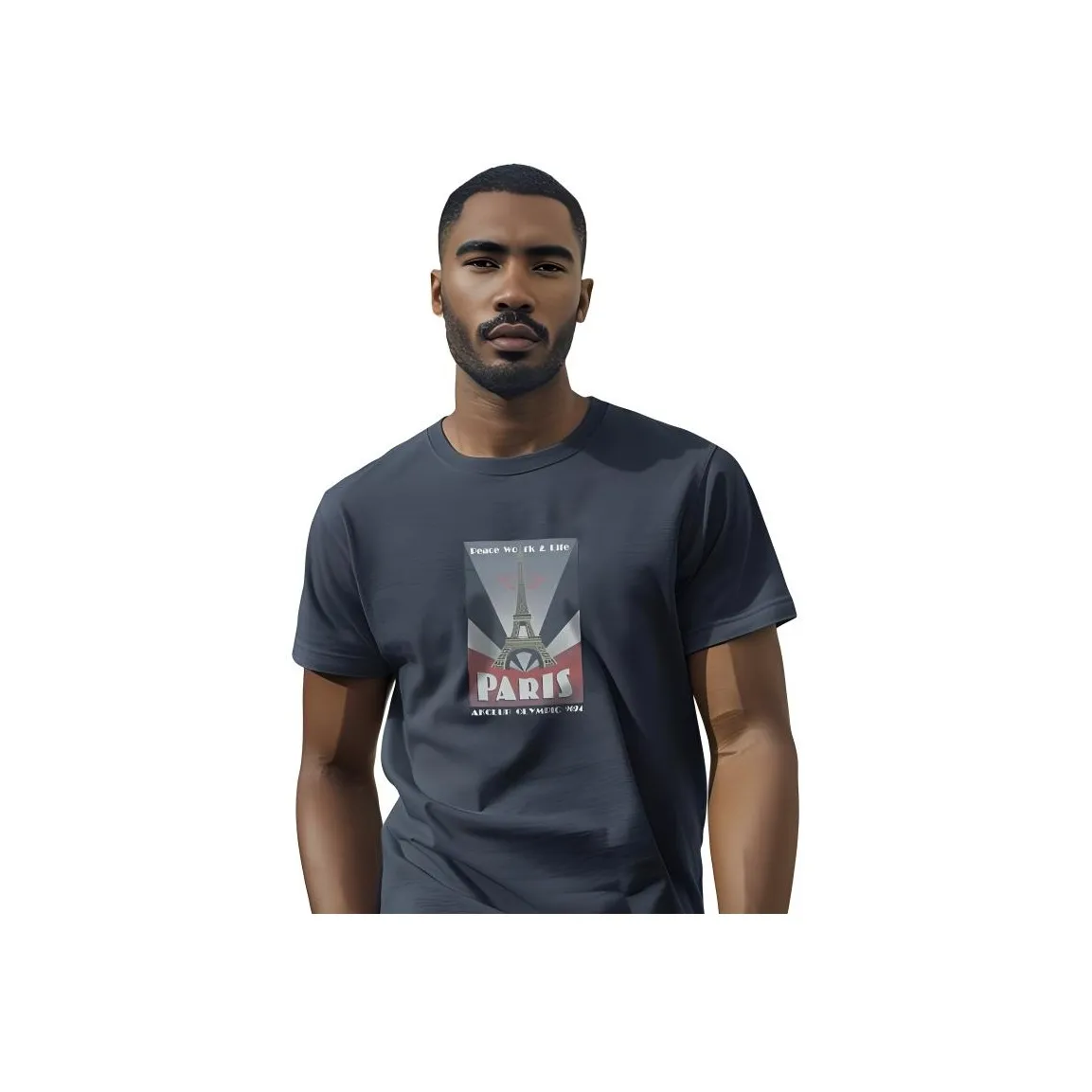 AKCLUB Free Cuba Series T-Shirt Men's Charcoal Gray
