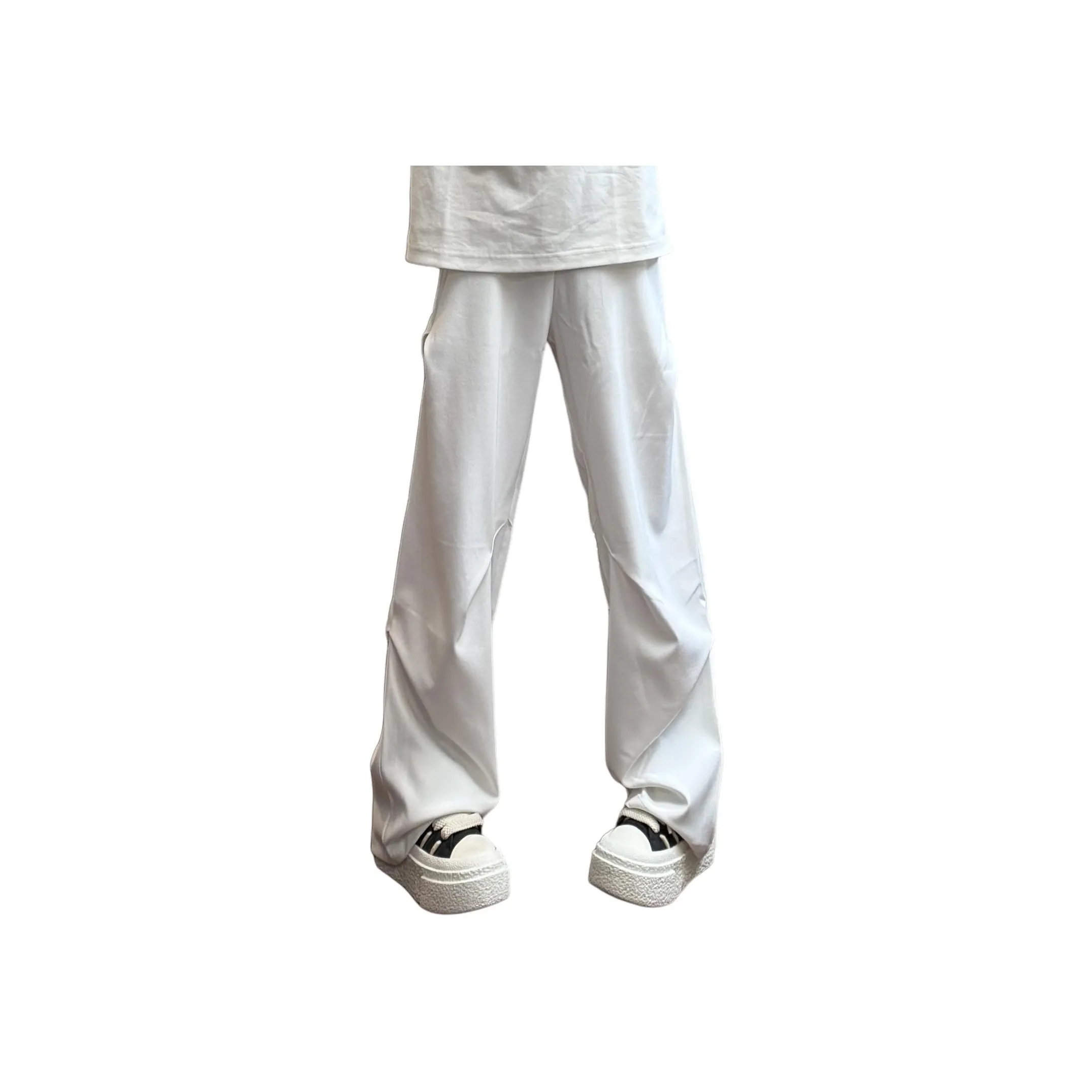 DEAR BETSY Белые унисекс повседневные брюки