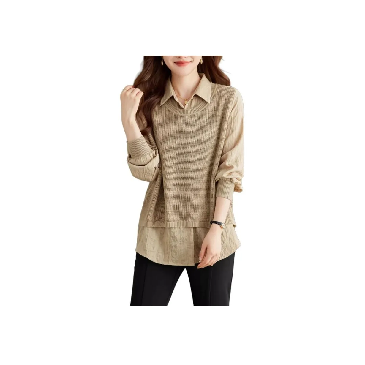 Korean style Shirts Women's
