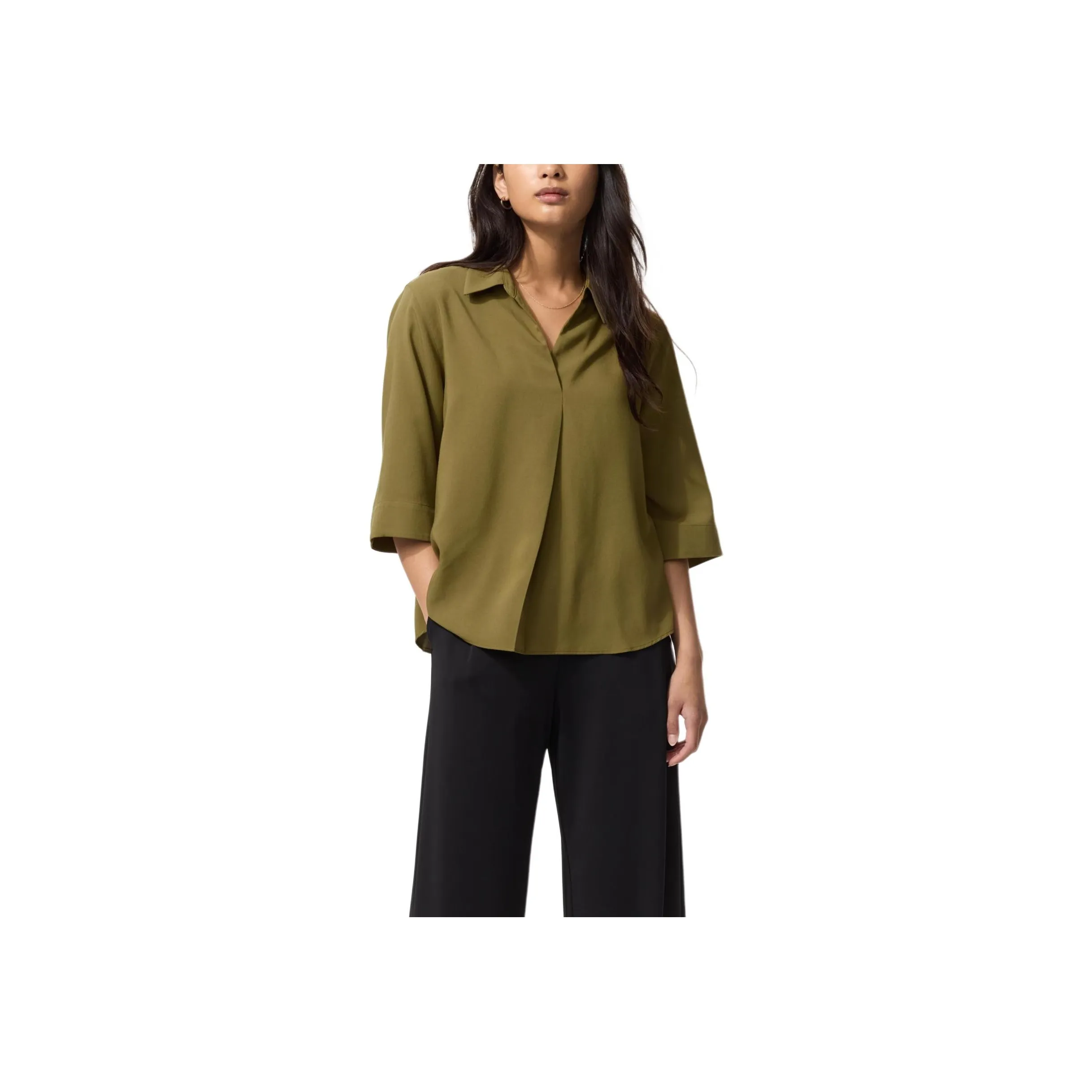 UNIQLO Оливковые Женские Рубашки