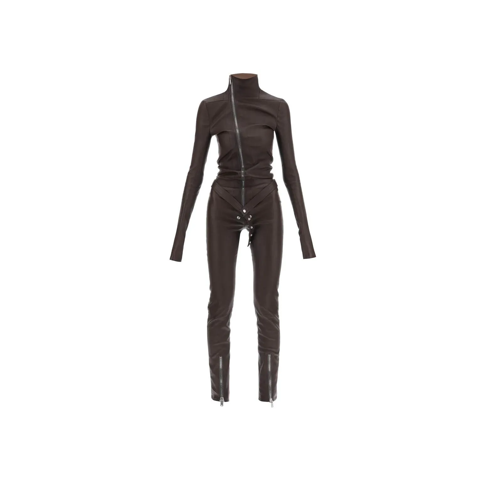 RICK OWENS/RO Jumpsuit Women's Brown