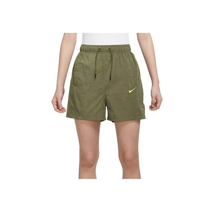 Nike Casual Shorts Women's Medium Olive Green