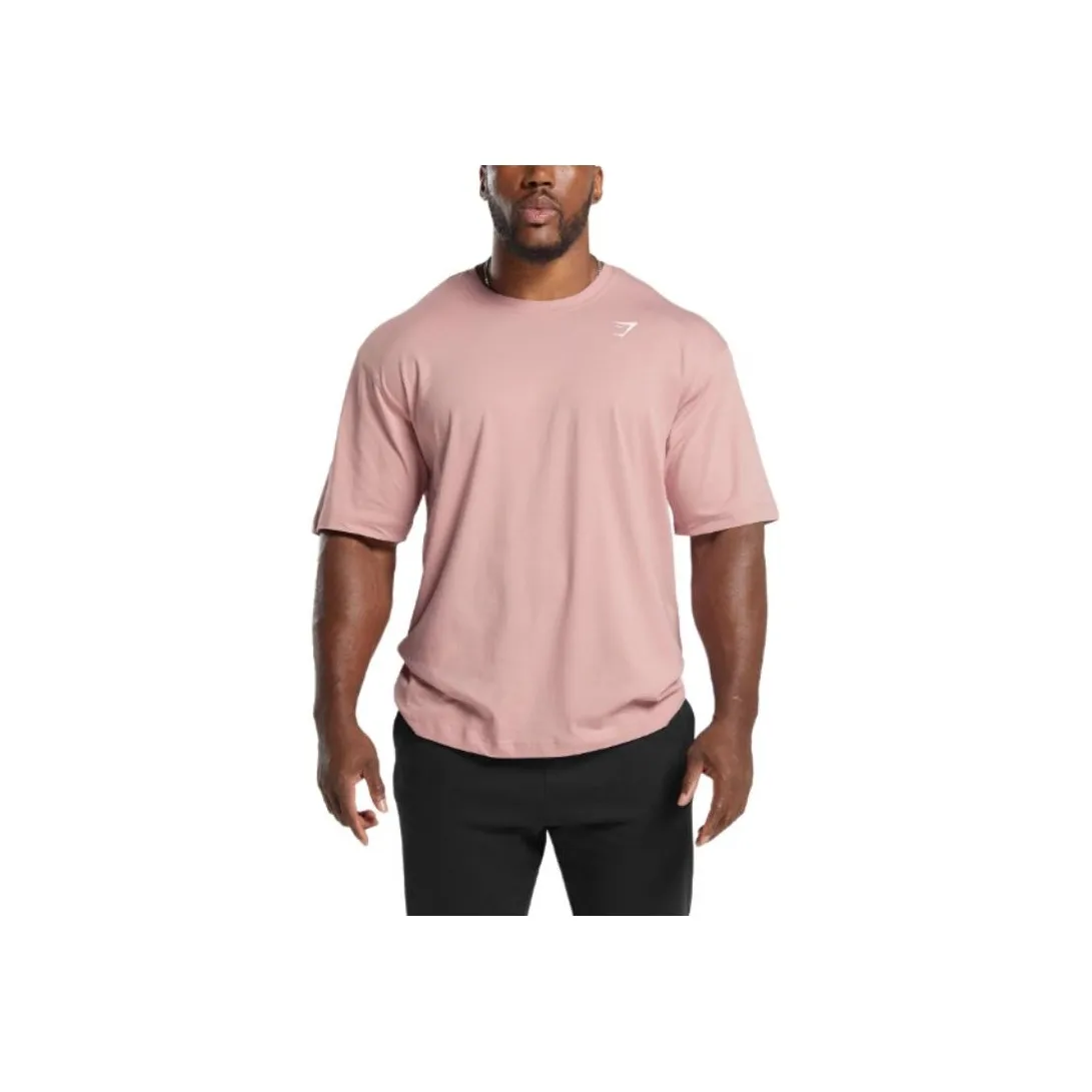 GYMSHARK T Shirt Men's Light Pink