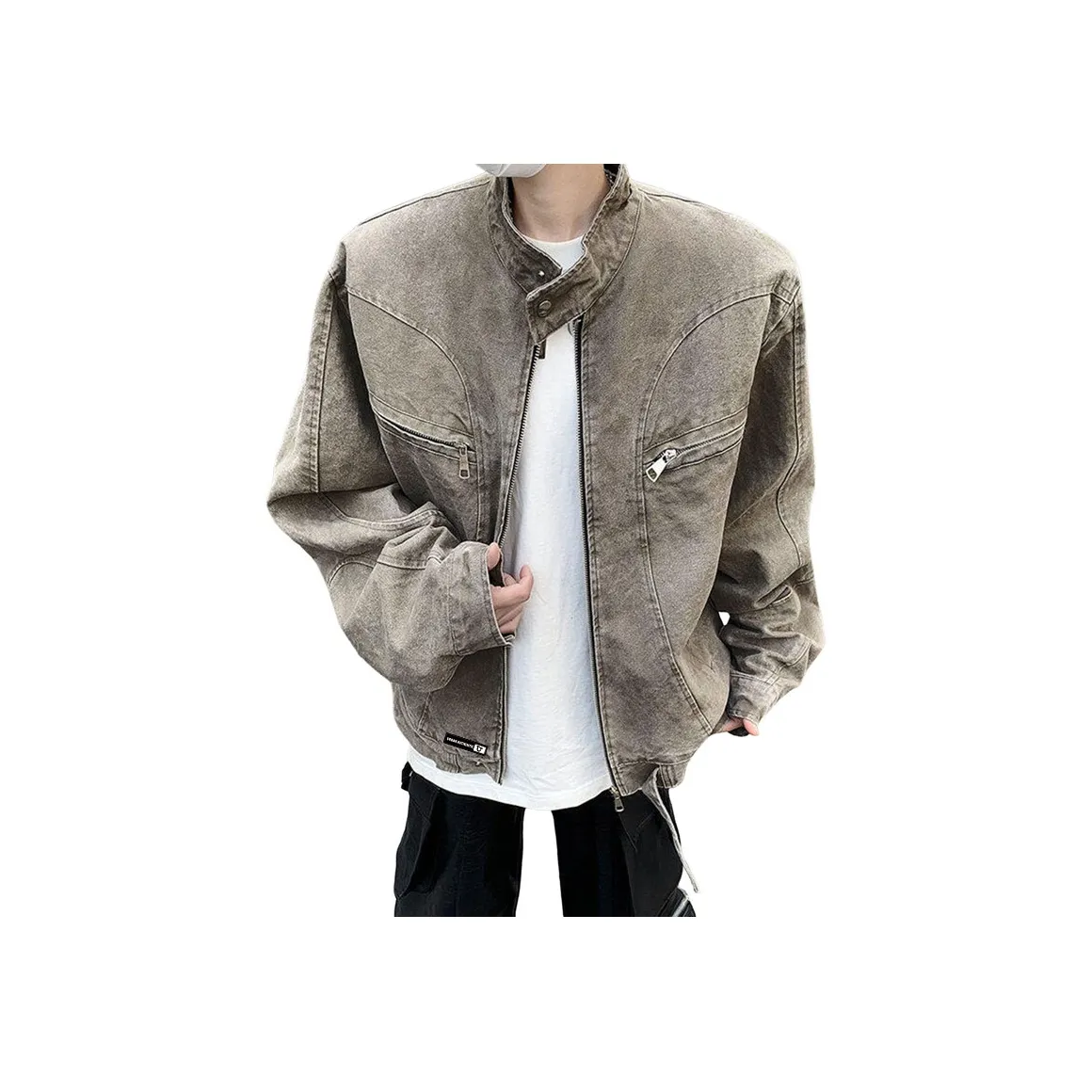 URBAN AUTHENTIC Куртка Унисекс Серый