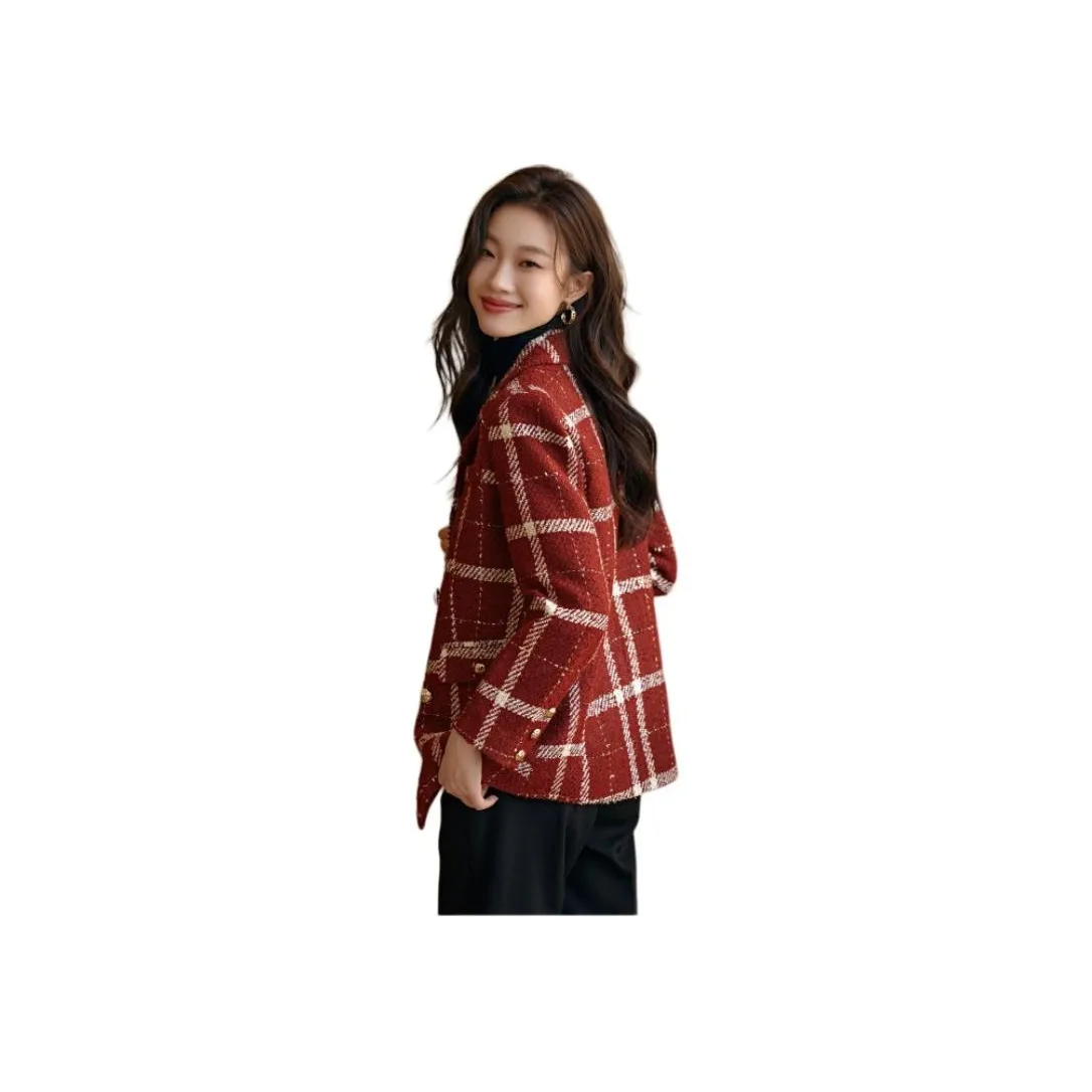 Mo Han Yi Mei Business Suit Women's Red