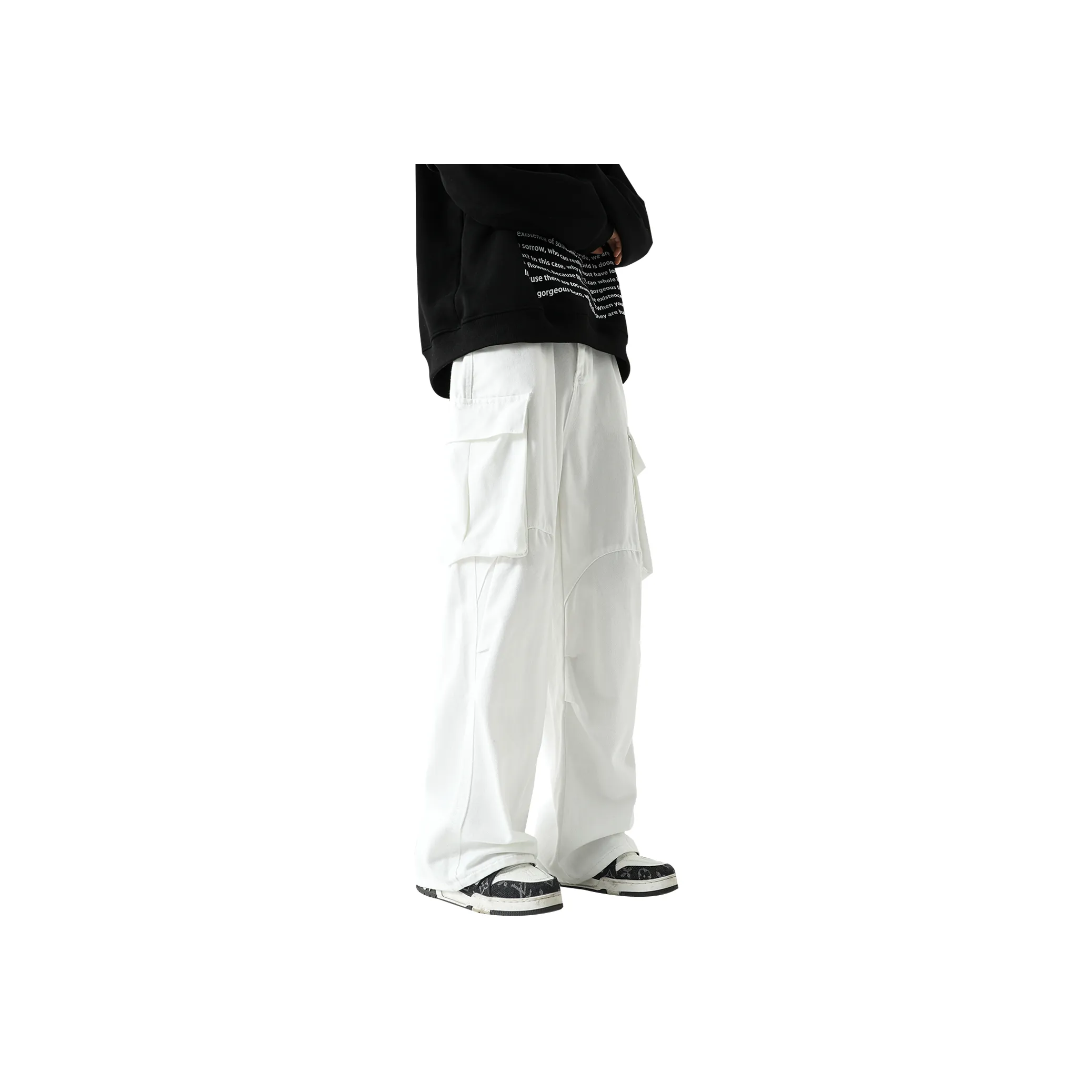 DJ.SPIRIT Jeans Unisex White