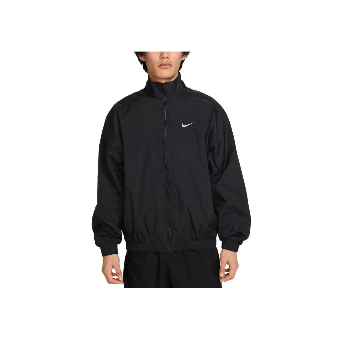 Nike ClubSwoosh SS25 Jacket Men's Black/Preppy Gray