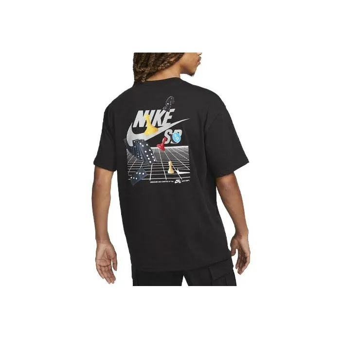 Nike T Shirts Men's Black