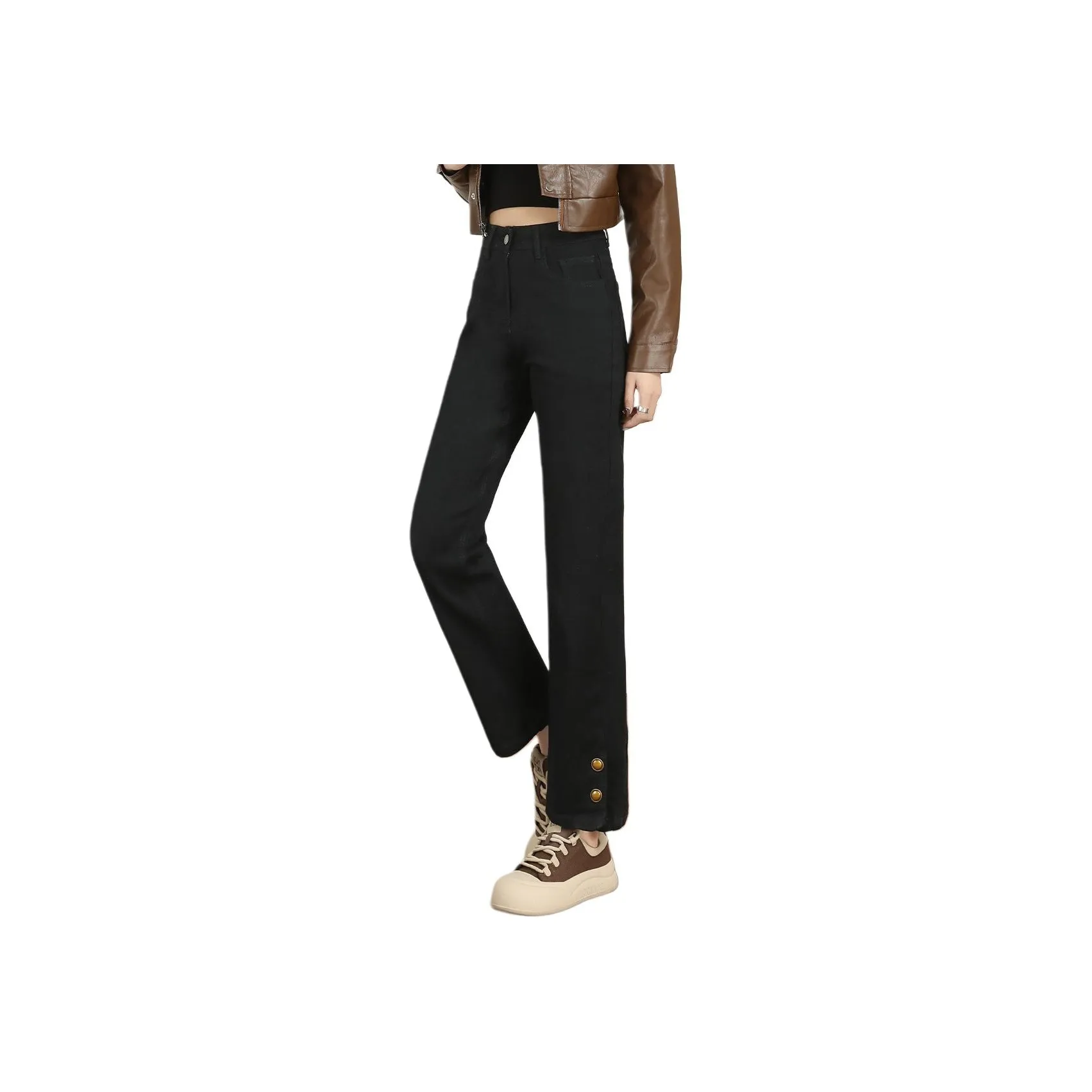 BALENO Черные Женские Джинсы