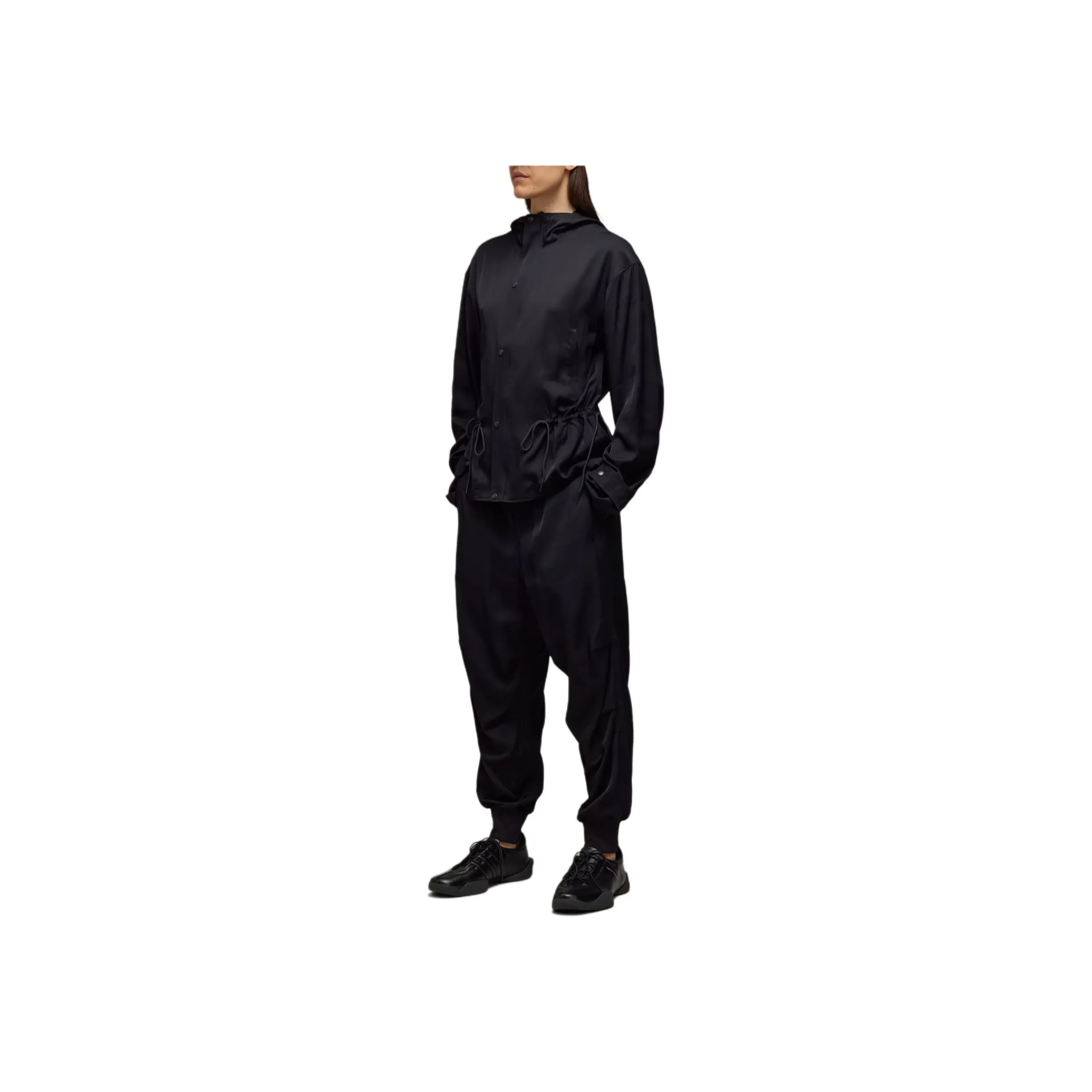 Adidas Free Shipping With AdiClub Y 3 Rayon Twill Elasticated Cuff Pants