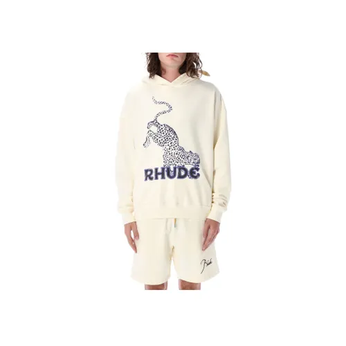 Rhude Бежевый Мужские Свитшоты