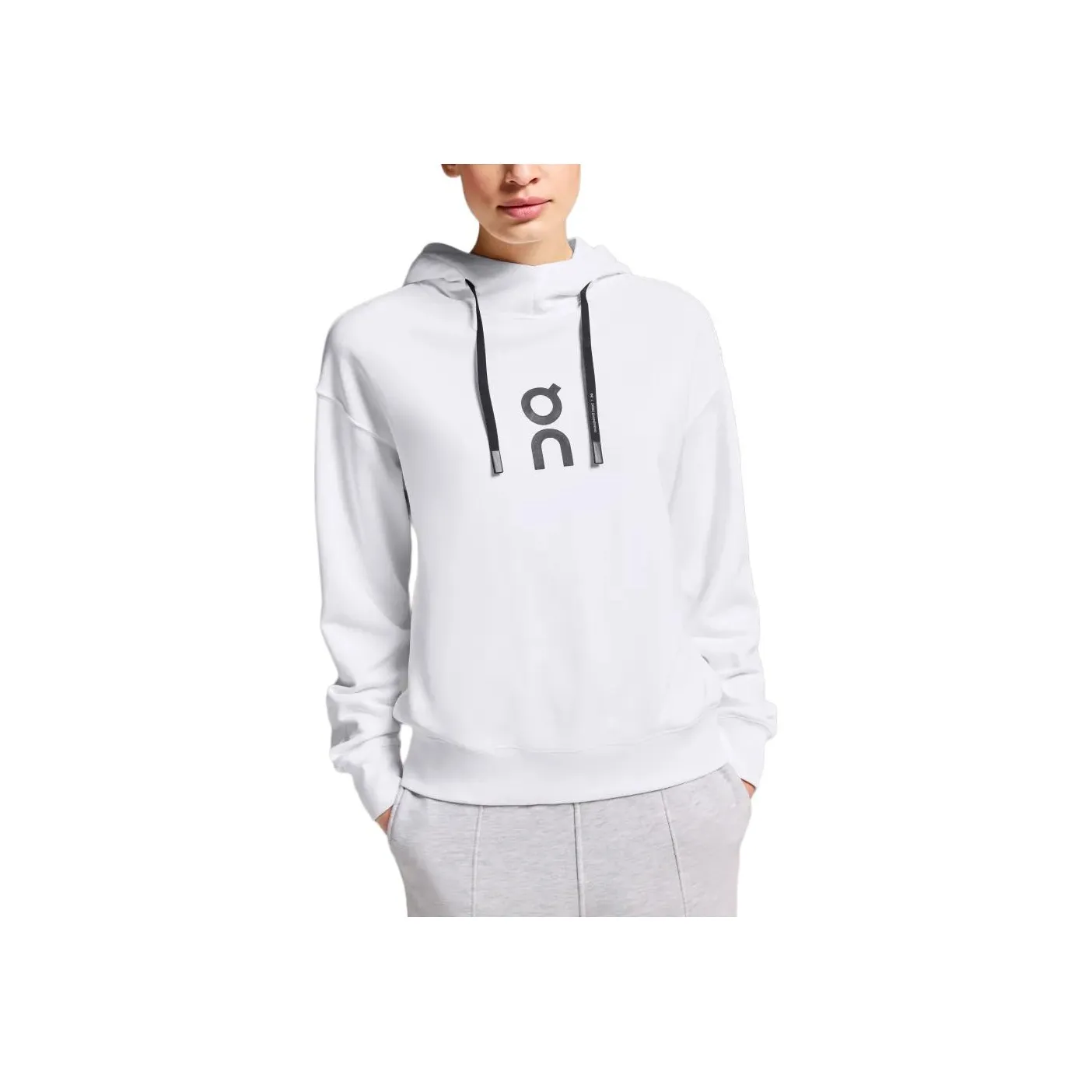On Club Hoodie Толстовка Женская Белая