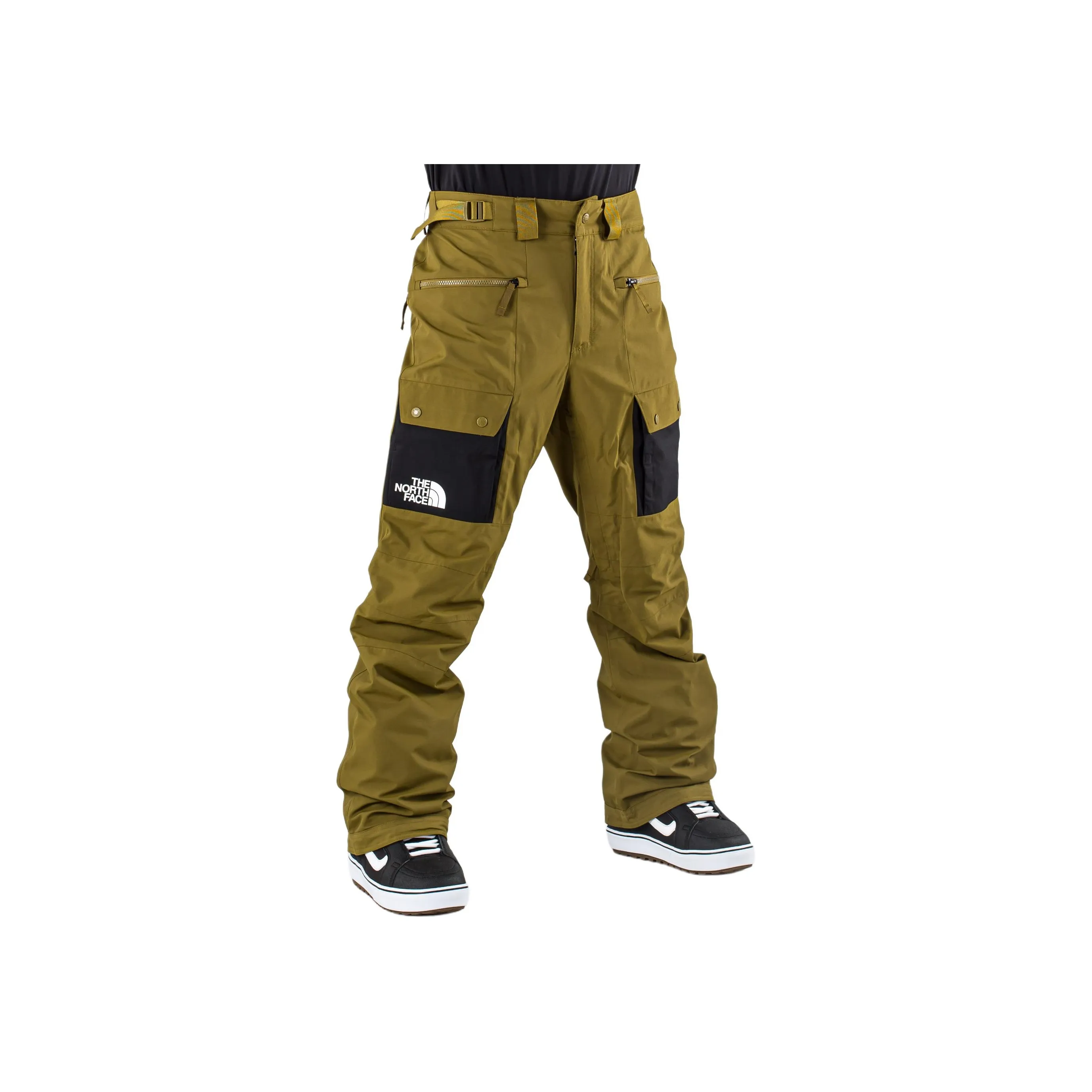 The North Face Лыжные брюки Мужские Оливково-зеленые