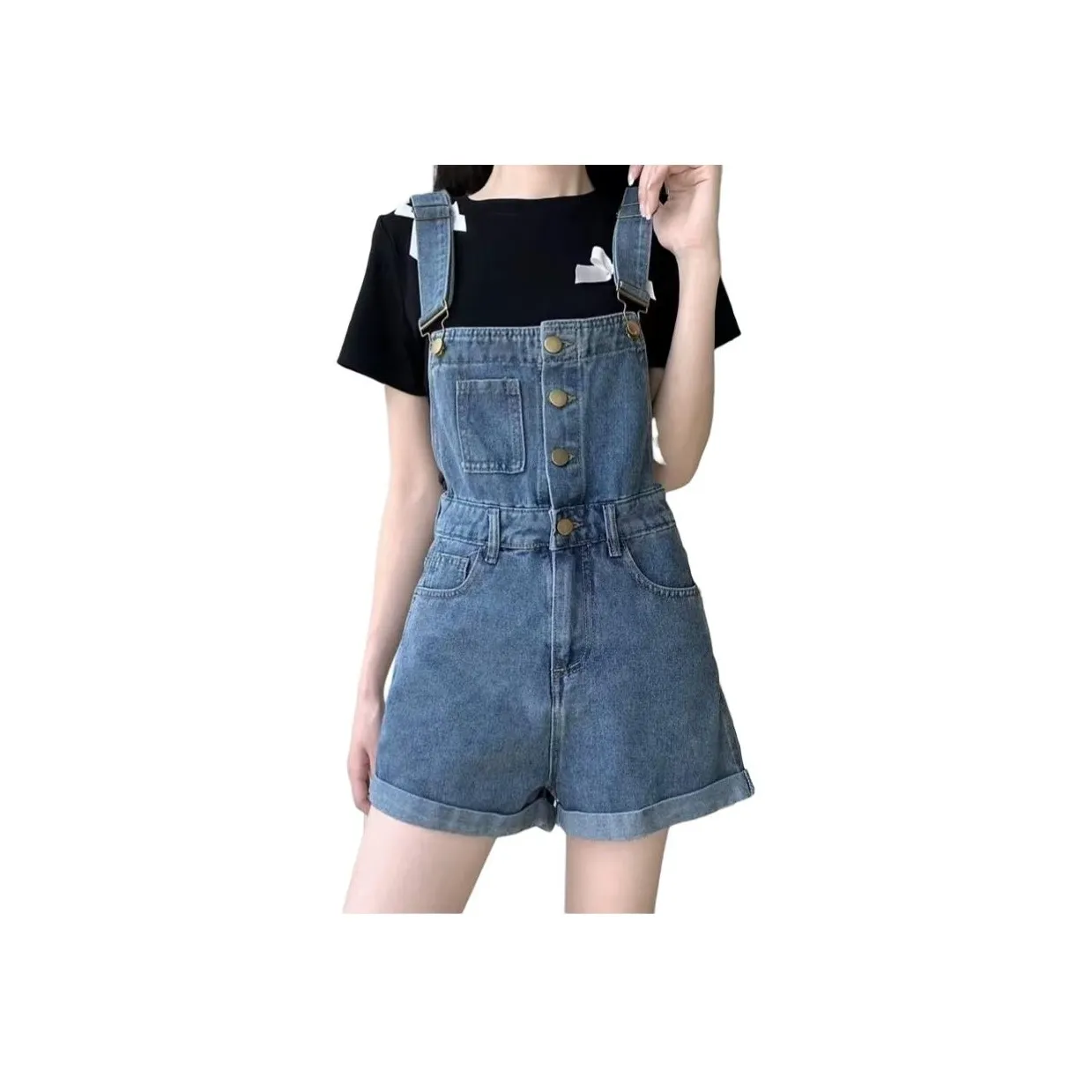 YEARNED Синие Женские Джинсовые Шорты