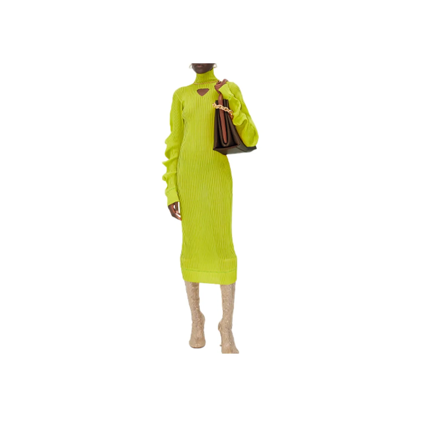 Bottega Veneta FW21 Long Sleeved Dress Women's
