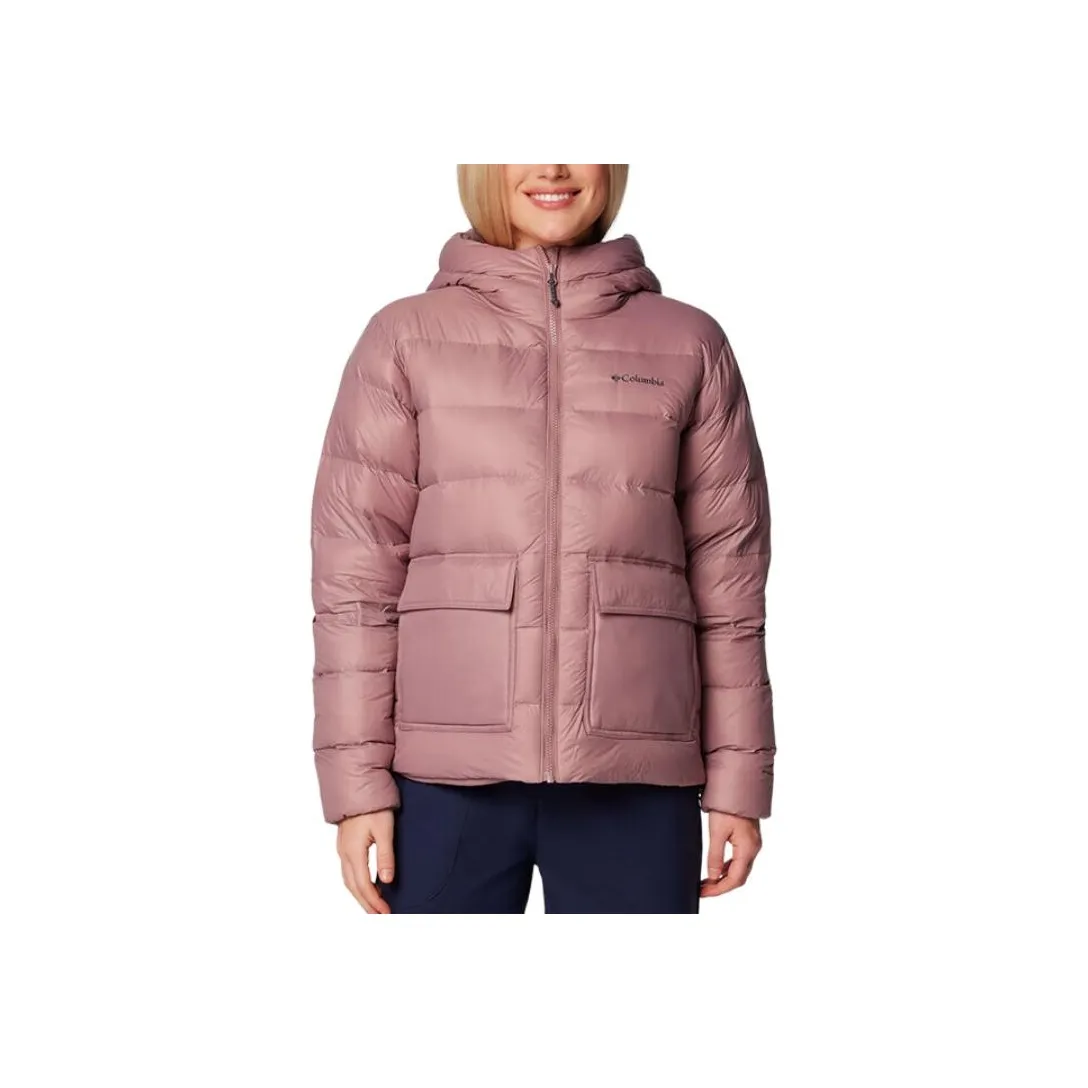 Columbia совместный бренд Пуховик Женский Розовый