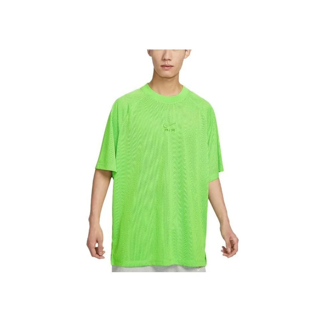 Nike T Shirts Men's Green Yellow