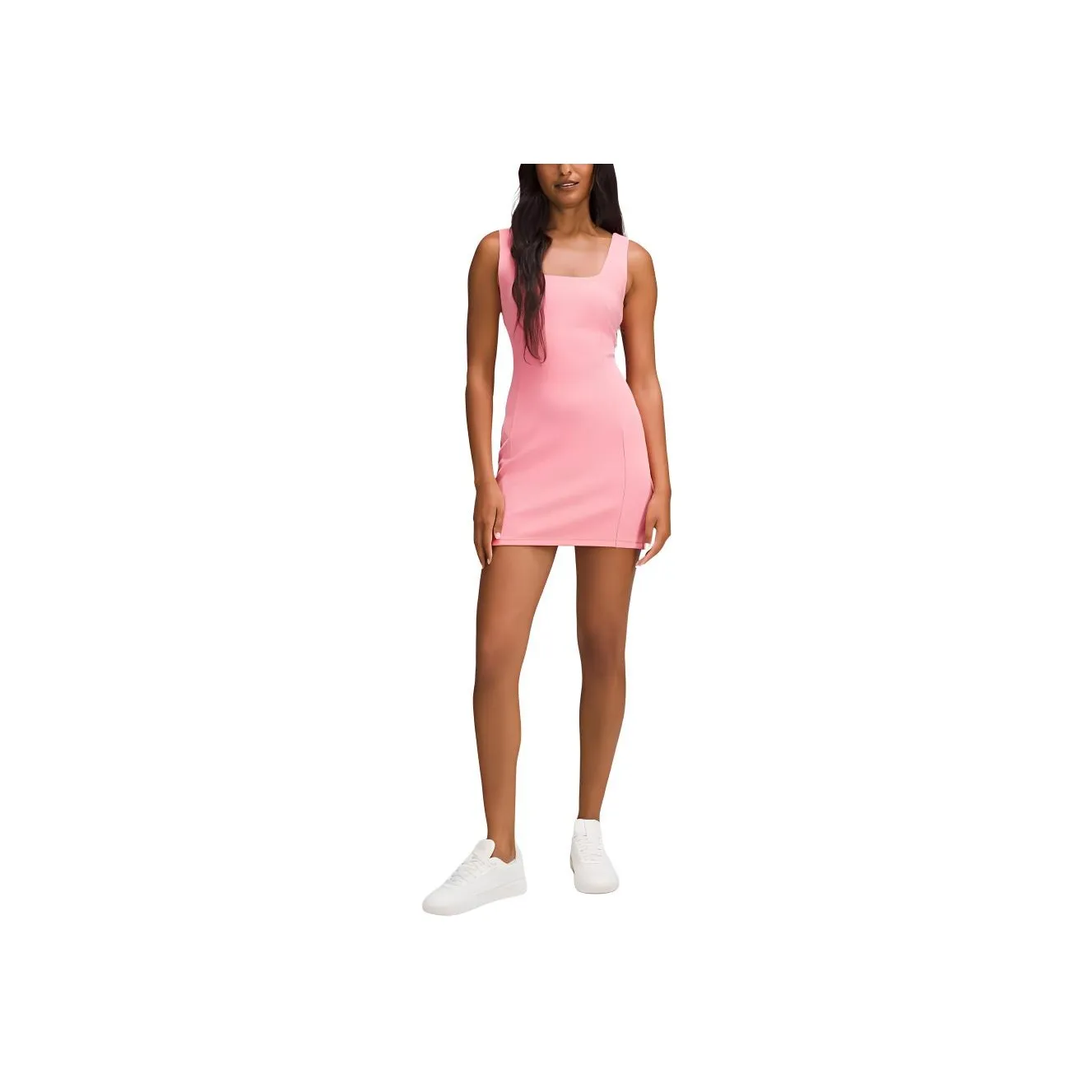Lululemon Softstreme Sleeveless Dress Women's Cherry Blossom Pink
