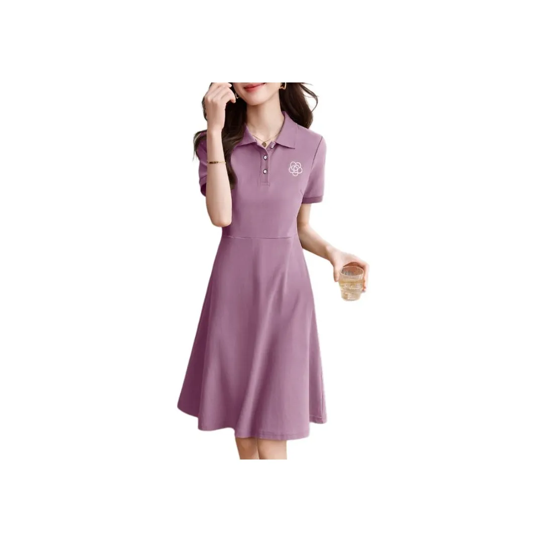 Mo Han Yi Mei Short Sleeved Dress Women's