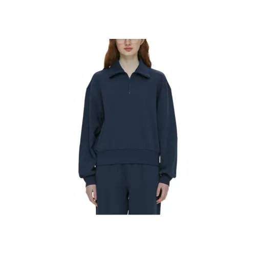 MULAWEAR Темно-синий Женские Свитшоты