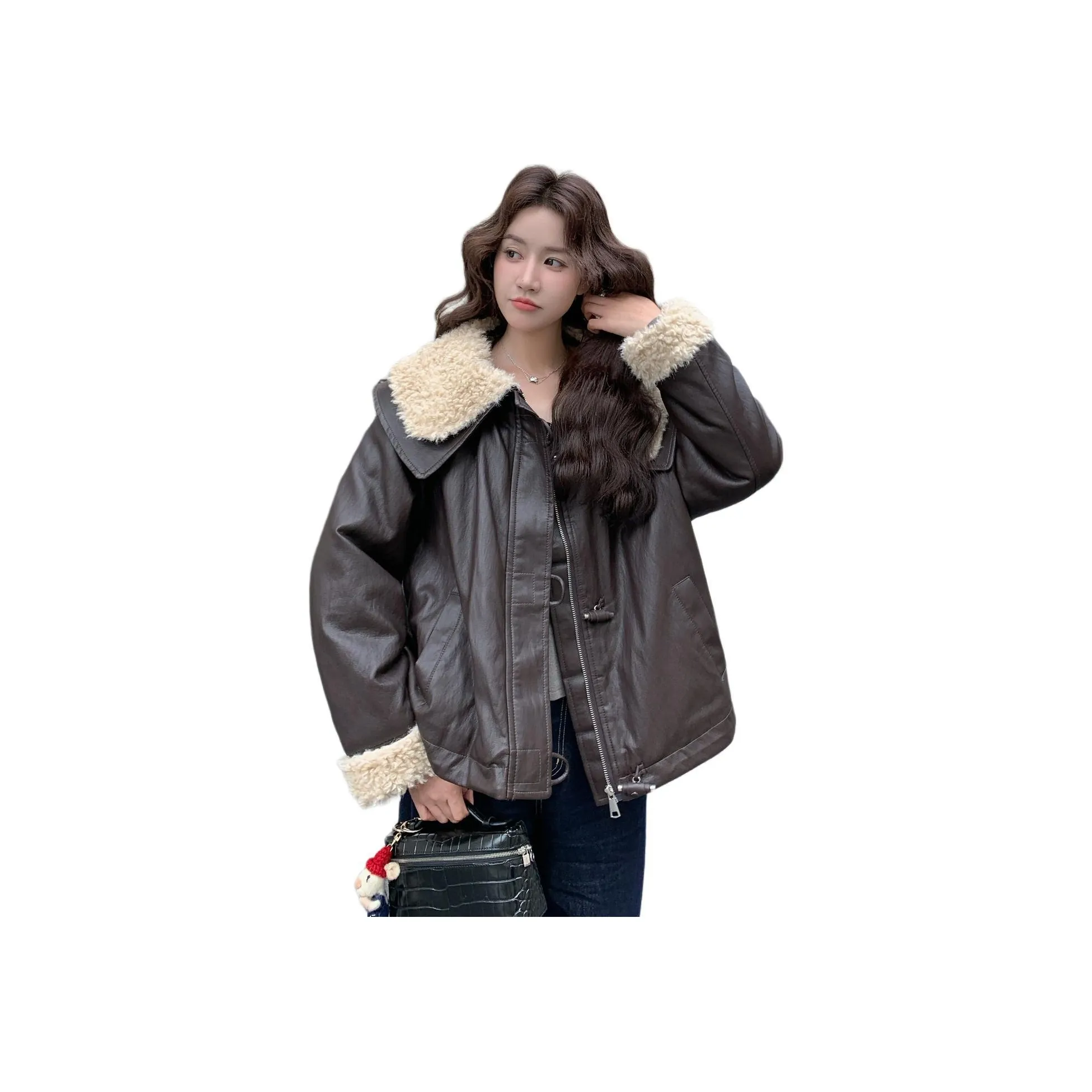 MEXICAN Кожаная Куртка Пальто Женское