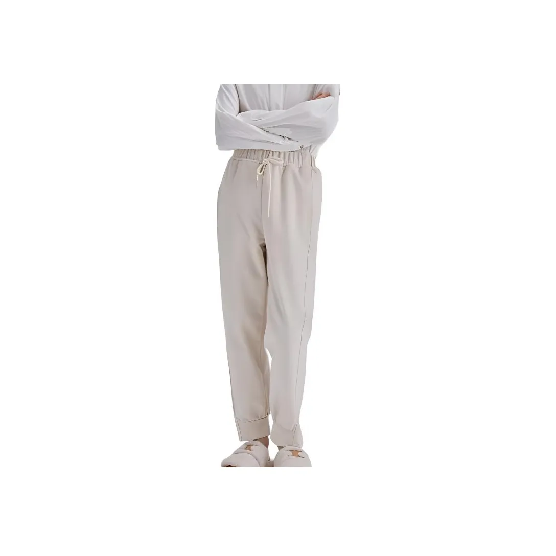 DEAR DEER PUFF Повседневные брюки Женские Экрю