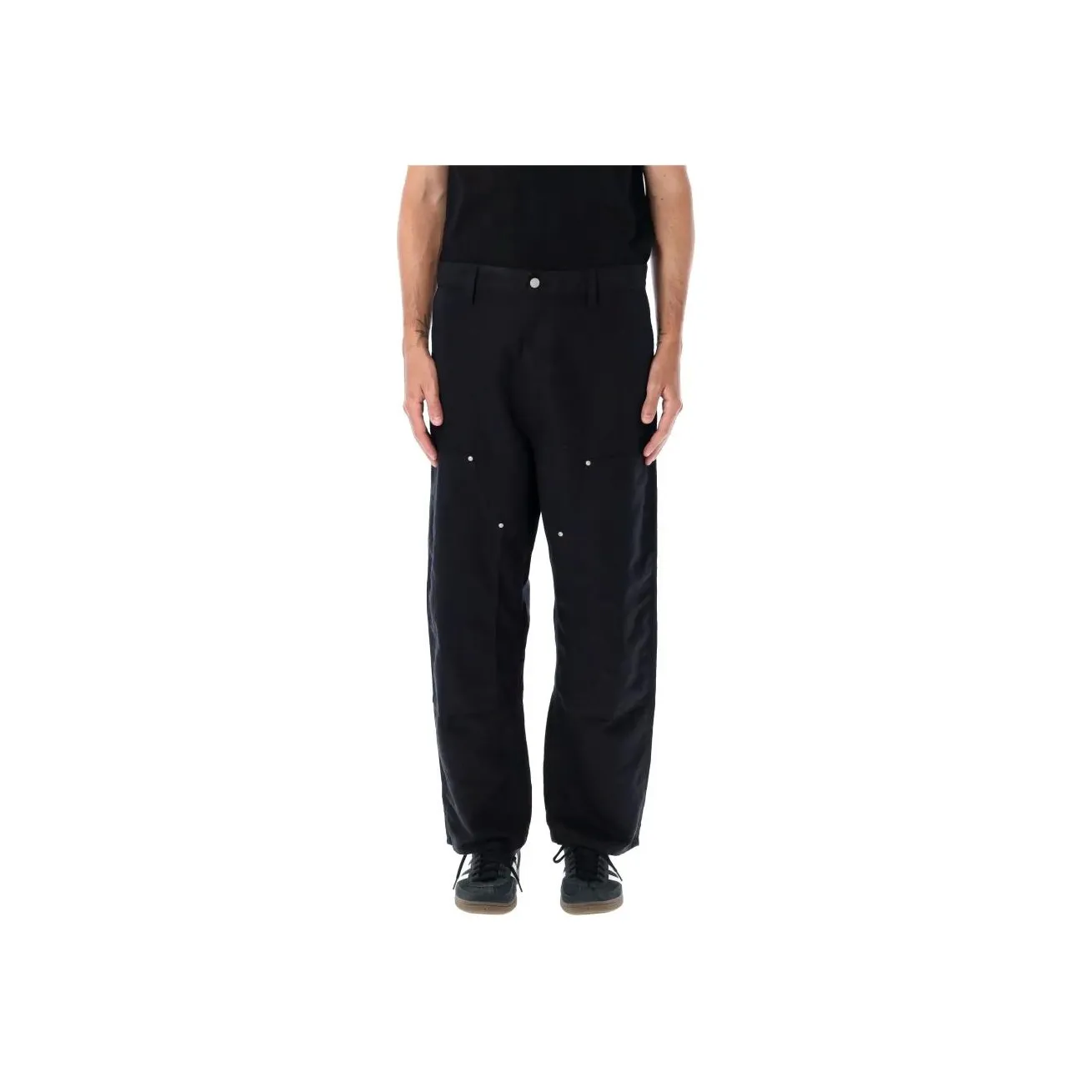 Carhartt WIP Walter Double Knee Logo Patch Tapered Trousers