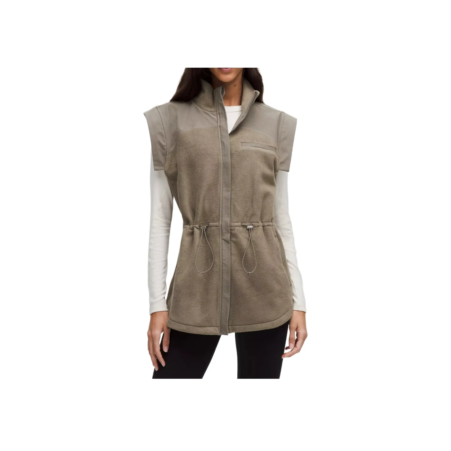 lululemon FleeceCinch Обхват талии Жилет Женские