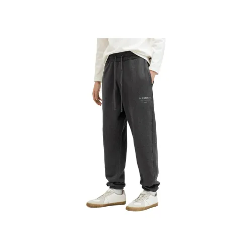ALLSAINTS Черные Мужские Повседневные Брюки