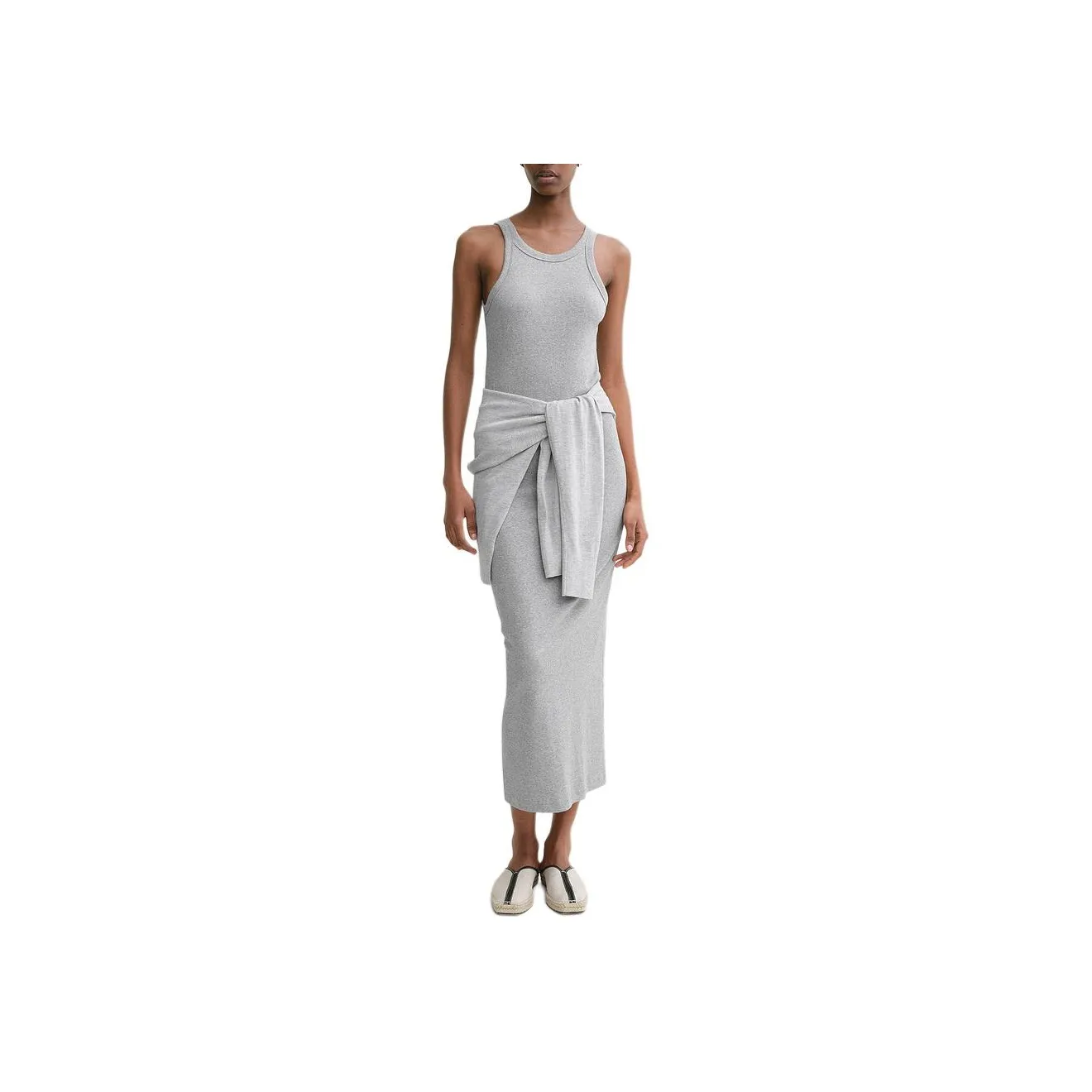 Totême Sleeveless Ribbed Maxi Dress