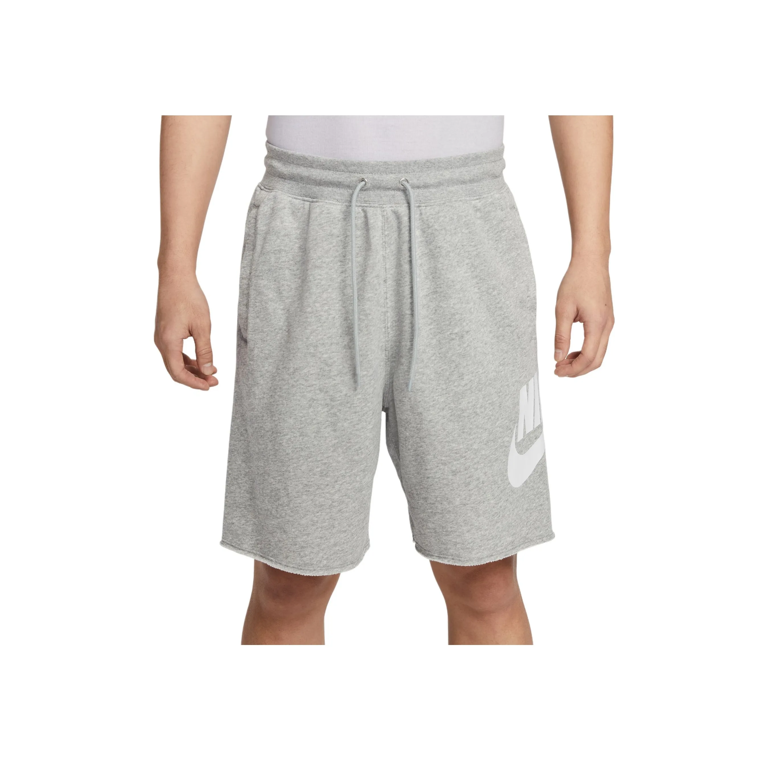 Nike Gray Men's Casual Shorts Nike Серый Мужские Повседневные Шорты