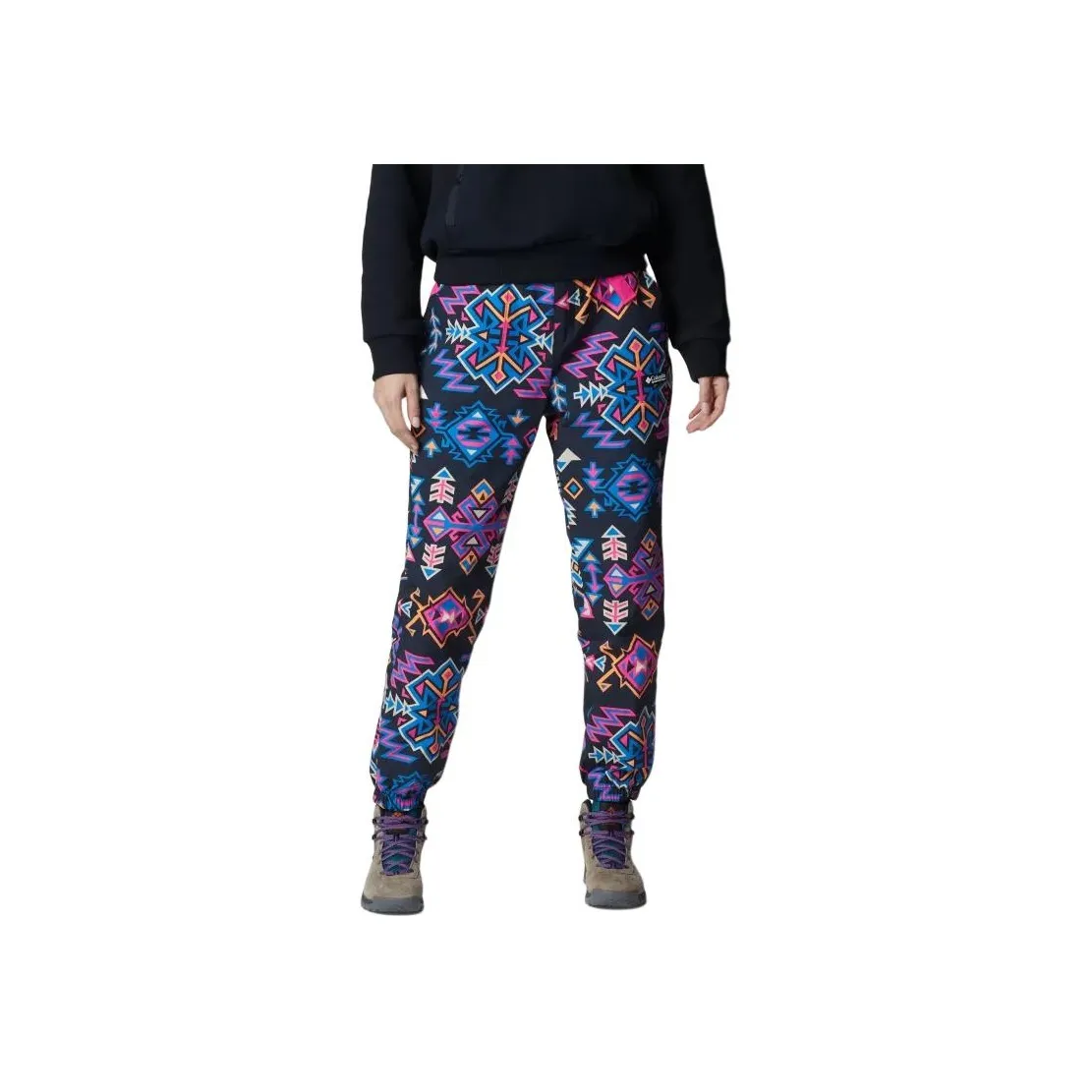 Columbia совместный бренд Зимние Женские Wintertrainer™ Ткани вязаные Apres Ski Брюки Лыжные брюки Женские Фуксия