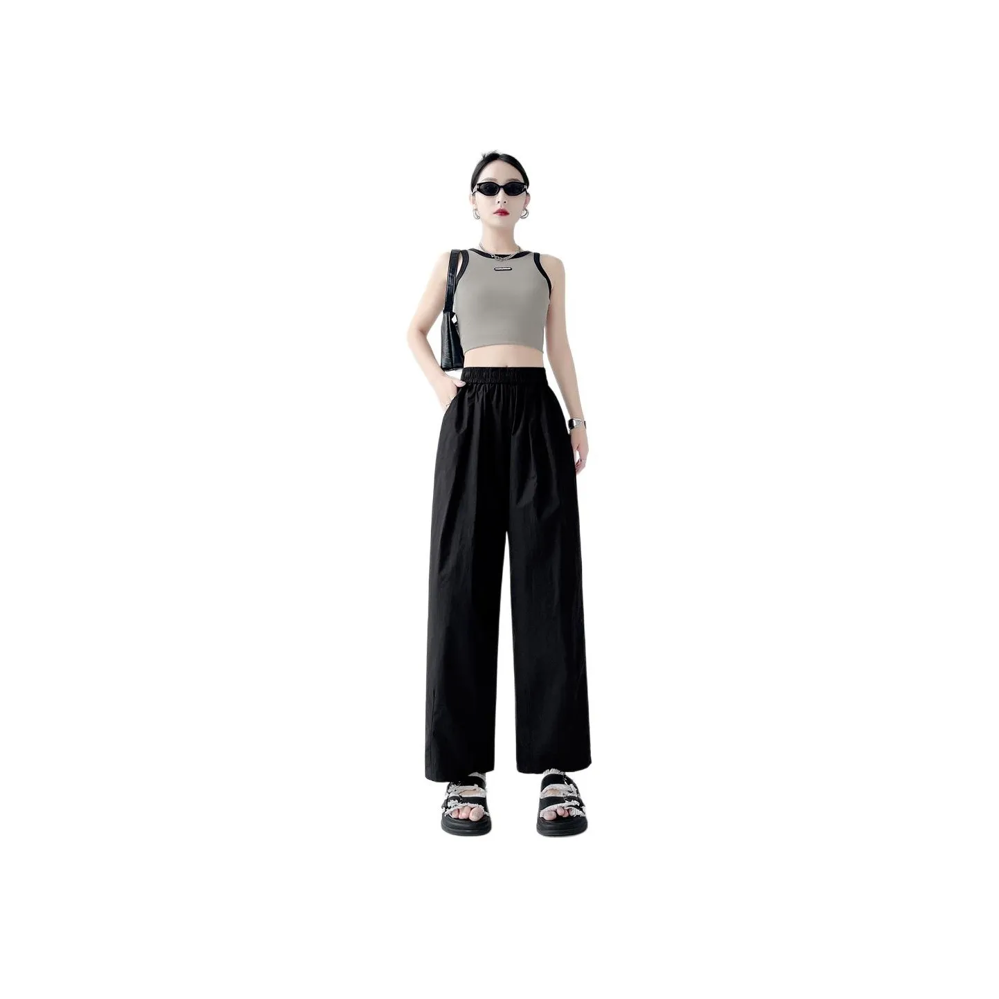 Flowers In Water Casual Pants Women's