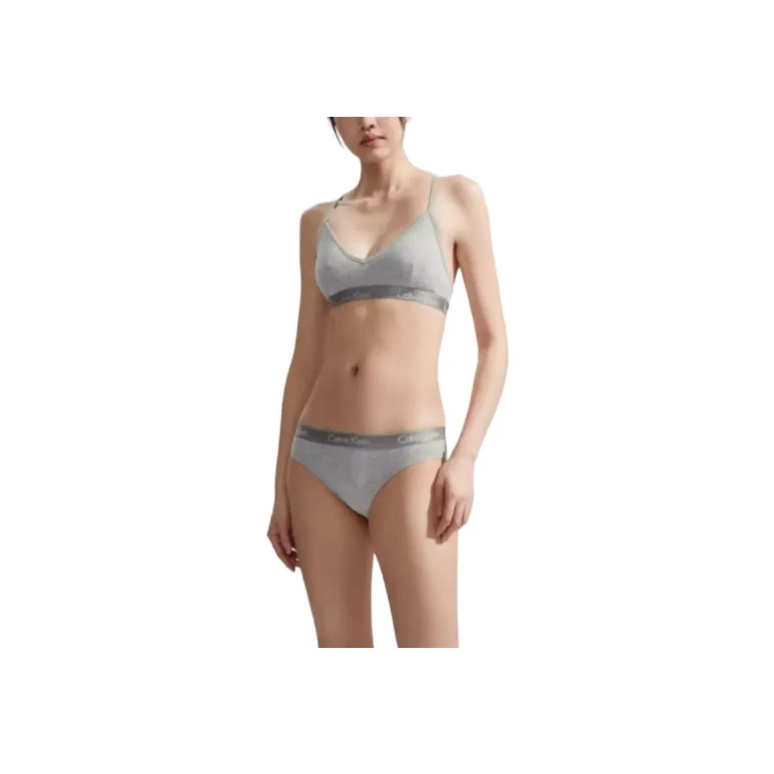 CALVIN KLEIN Bra Women's Dark Gray
