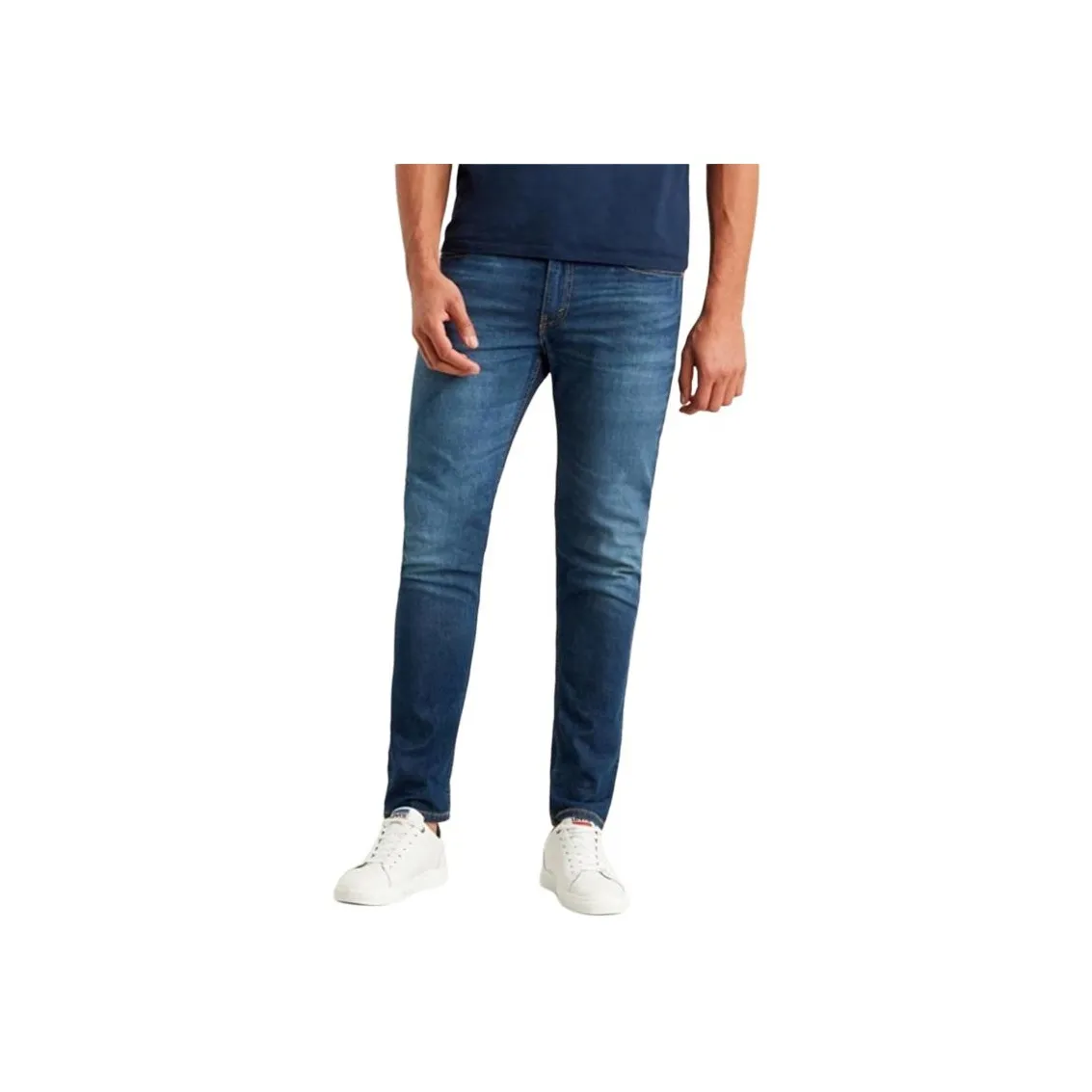 Levis Темно-синие мужские джинсы