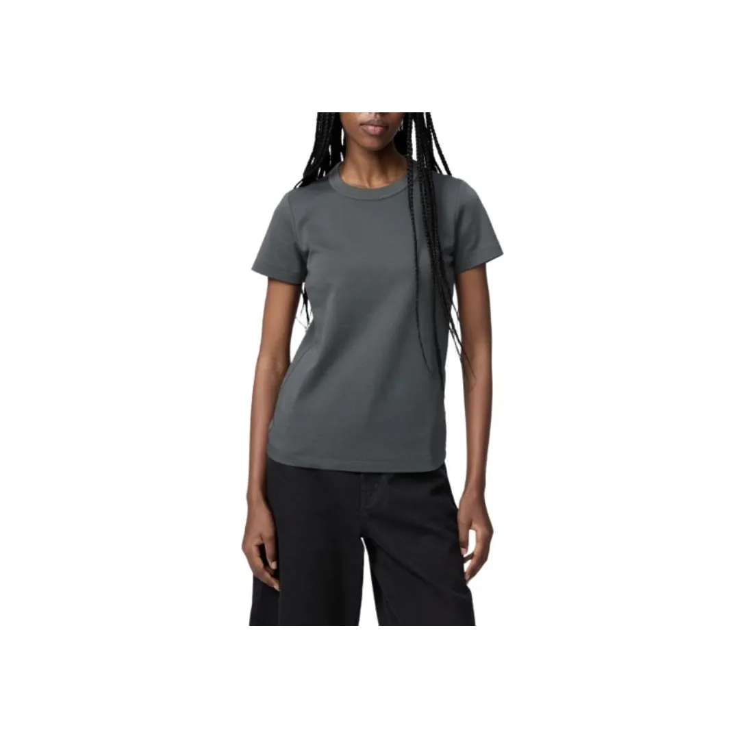 UNIQLO Темно-зеленые женские T-рубашки