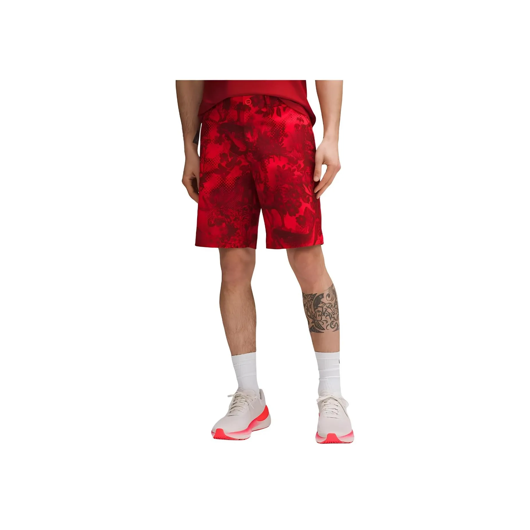 Lululemon Team Canada WovenAir Casual Shorts Men's Sports Red
