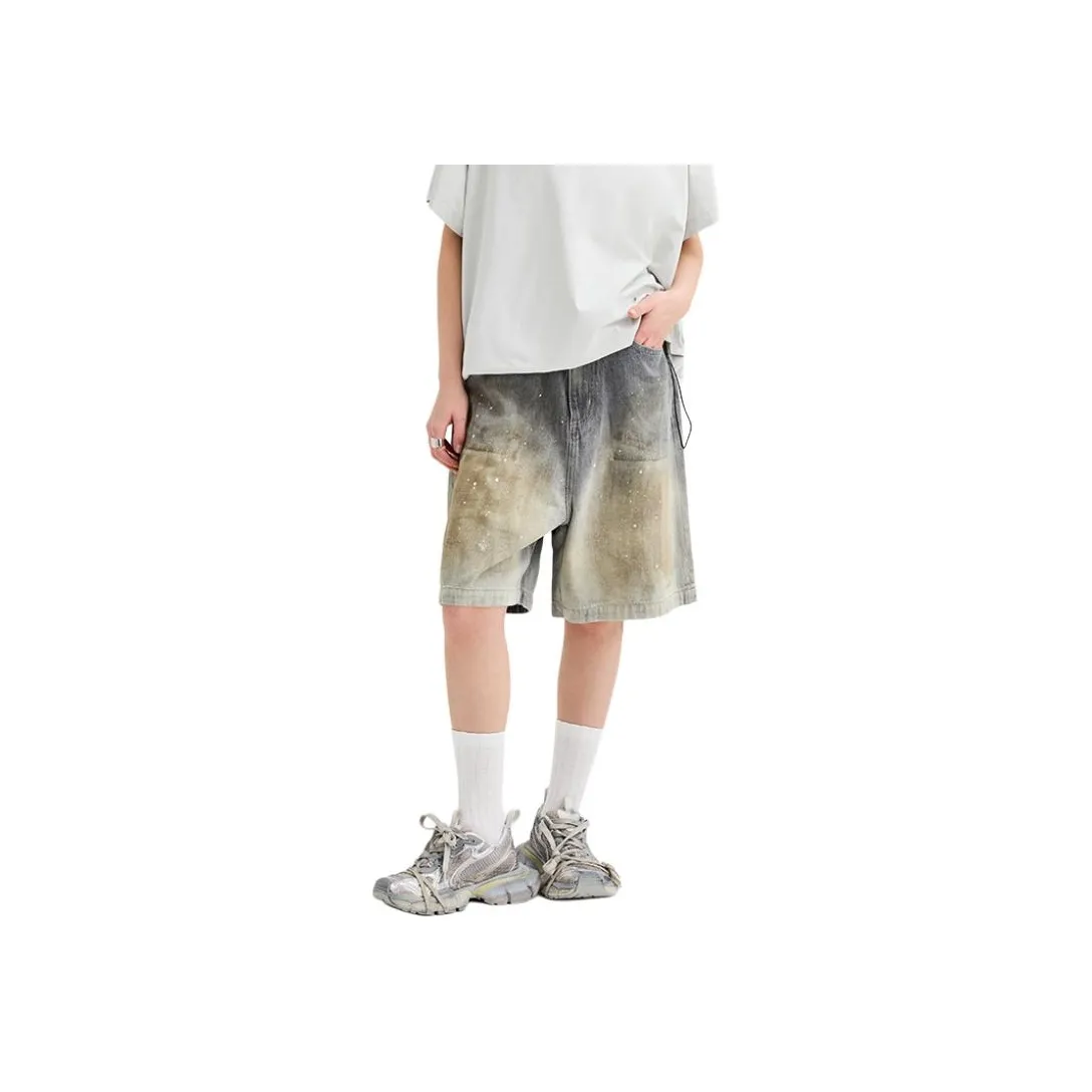 OE Denim Shorts Unisex Ice Blue