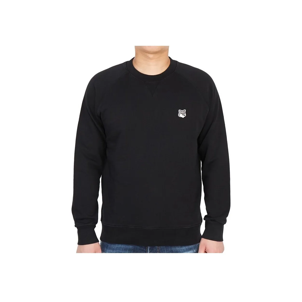 Maison Kitsune Fox Head Patch Sweatshirt