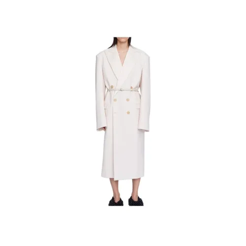 Carven Телесное Женское Пальто