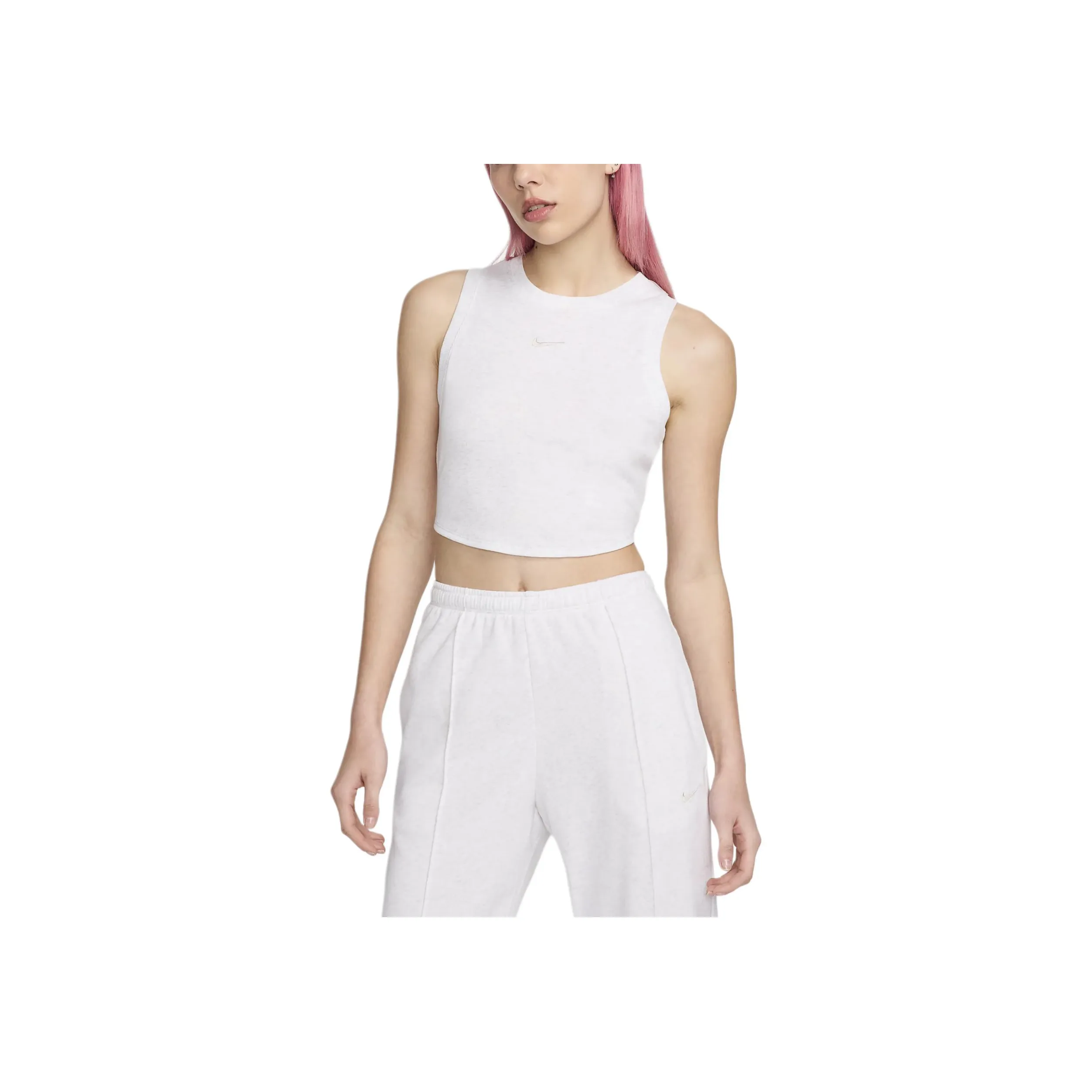 Nike Sportswear Chill Knit Women's Tight Cropped Mini Rib Tank Top