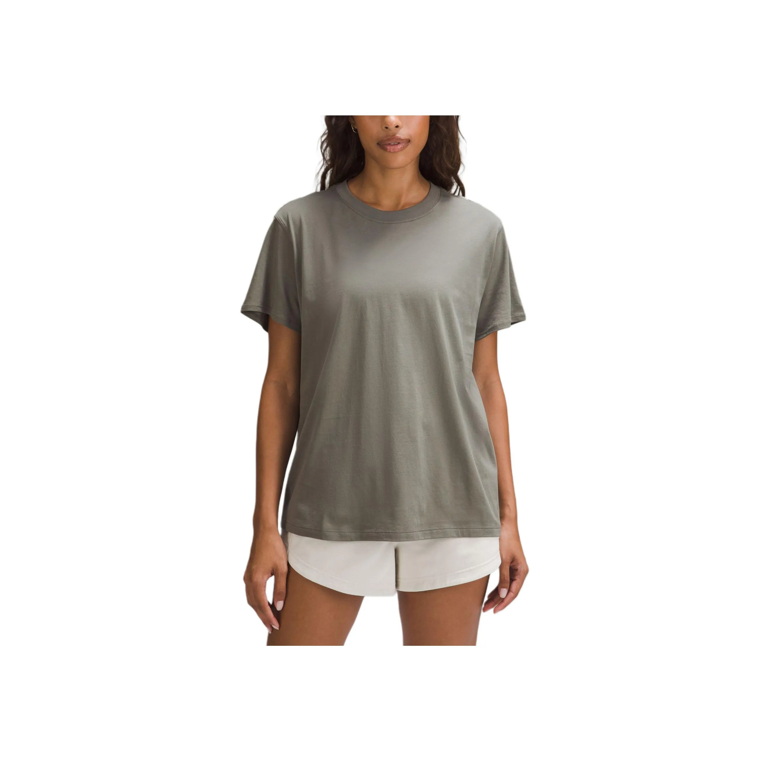 Lululemon All Yours T Shirt Women's Green Gray