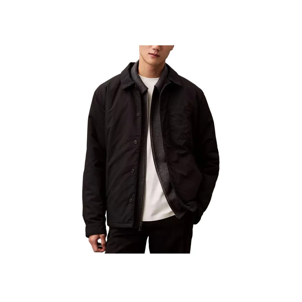 CALVIN KLEIN Jackets Coats Men's Black