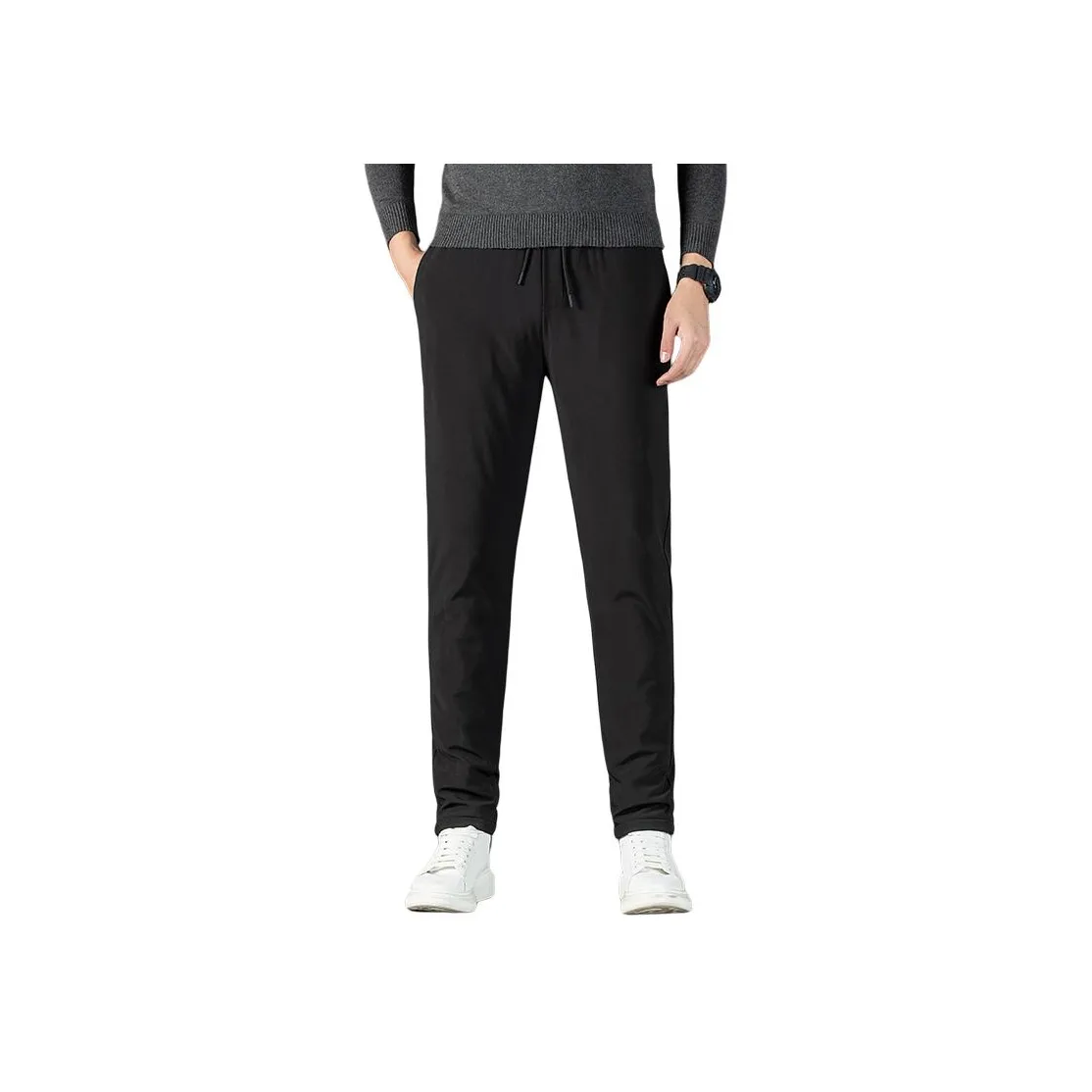 SNOW FLYING Мужские черные пуховые штаны