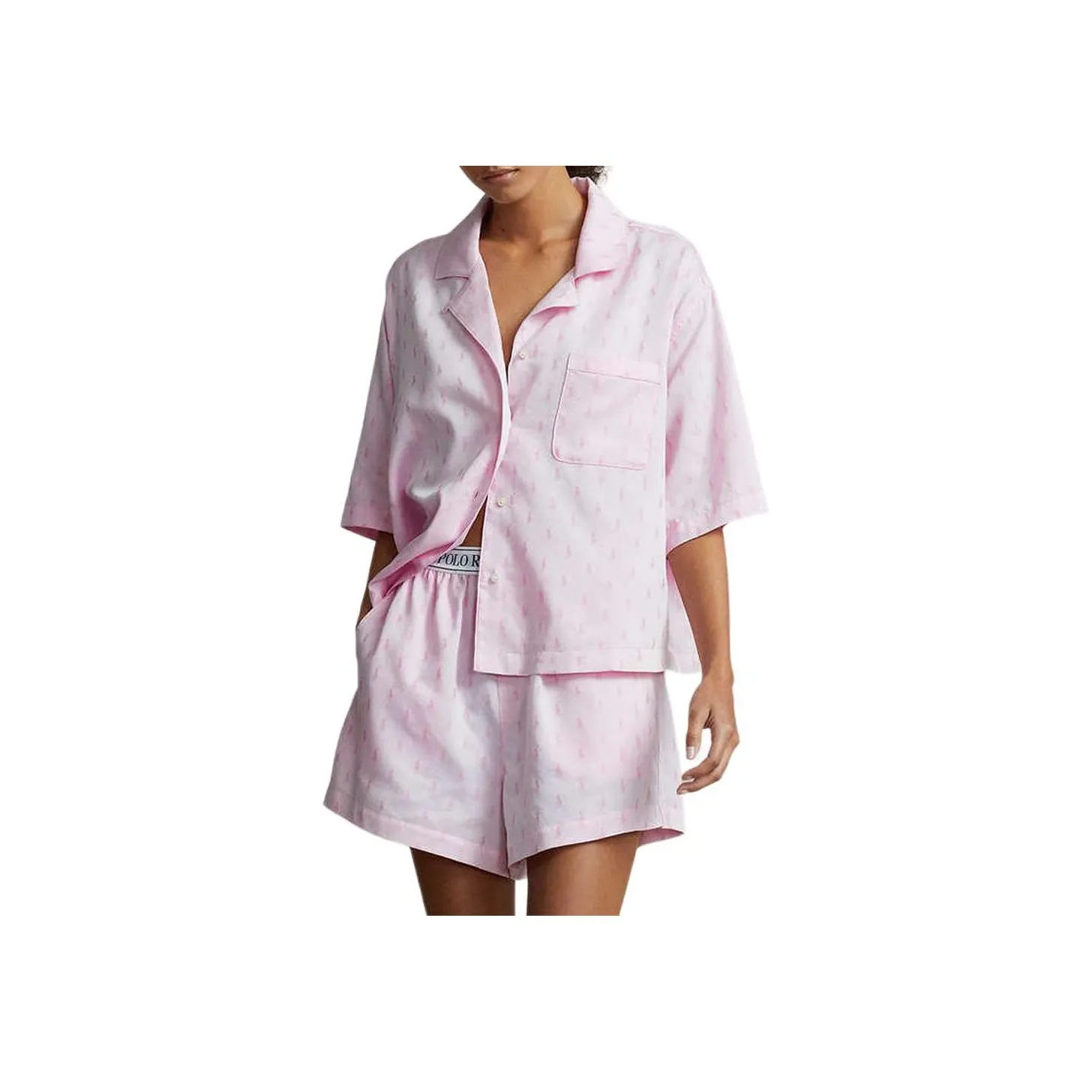 Polo Ralph Lauren FW24 Pajama Set Women's Pink